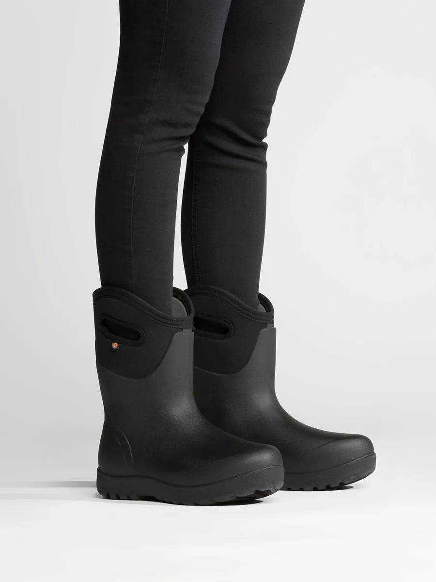 Bogs Schuhe Neo Classic Mid Schwarz