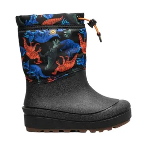 Bogs Schuhe Schnee-Schale Stiefel Real Dino (Größe 10c-3J)