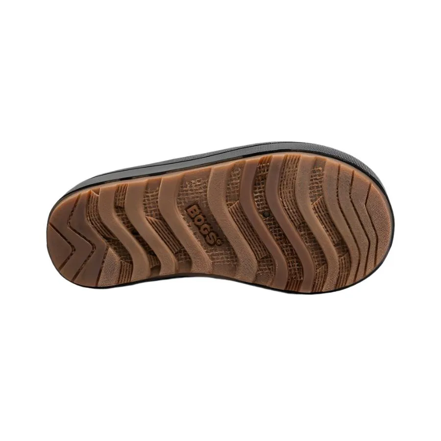 Bogs Schuhe Schnee-Schale Reißverschluss Tarnmuster Schwarz Multi (10c-7J)