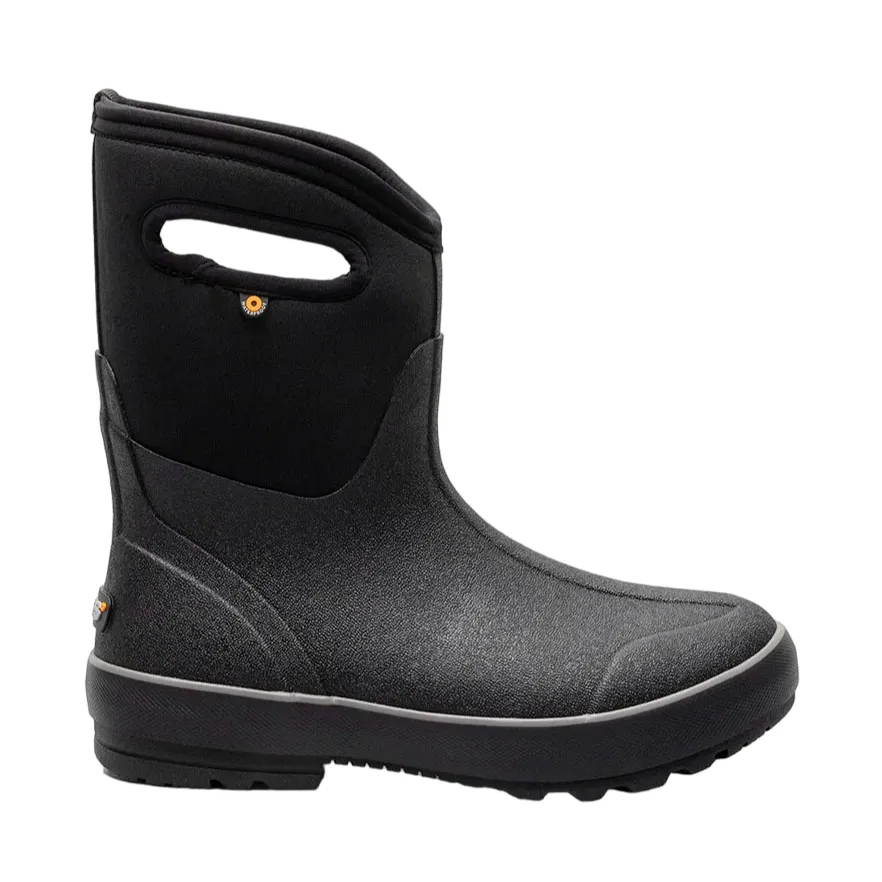 Bogs Schuhe Damen Classic II Mid Schwarz