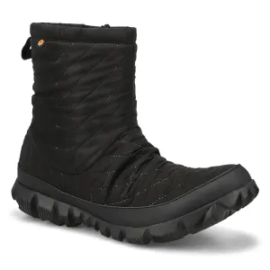 Bogs Schuhe Damen Snowcata Mid Schwarz