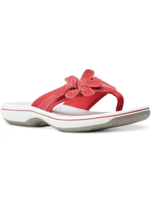 Brinley Flora H Damen Slides Schlupf-Thong-Sandalen ecco Schuhe