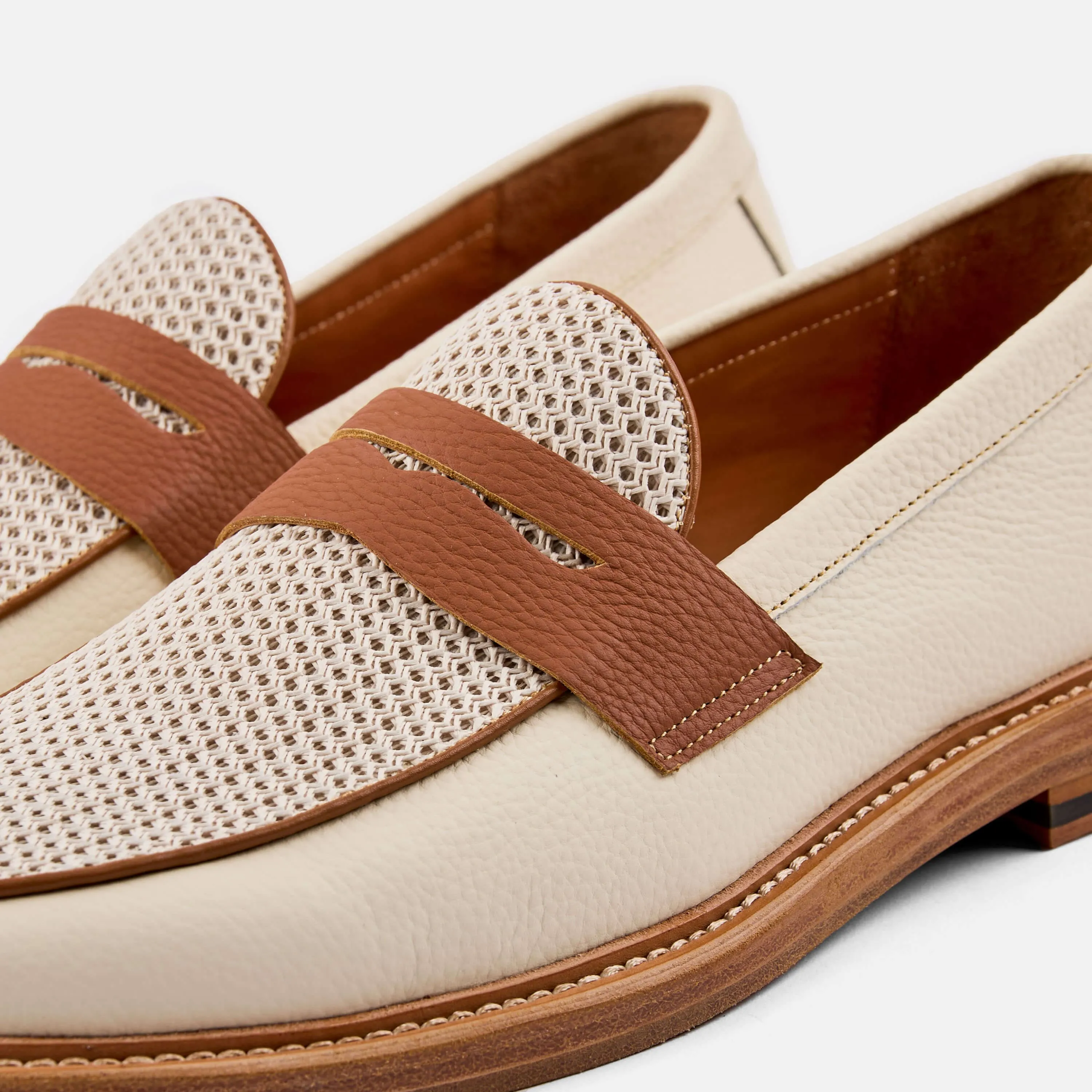 Calum Lackleder Penny Loafers