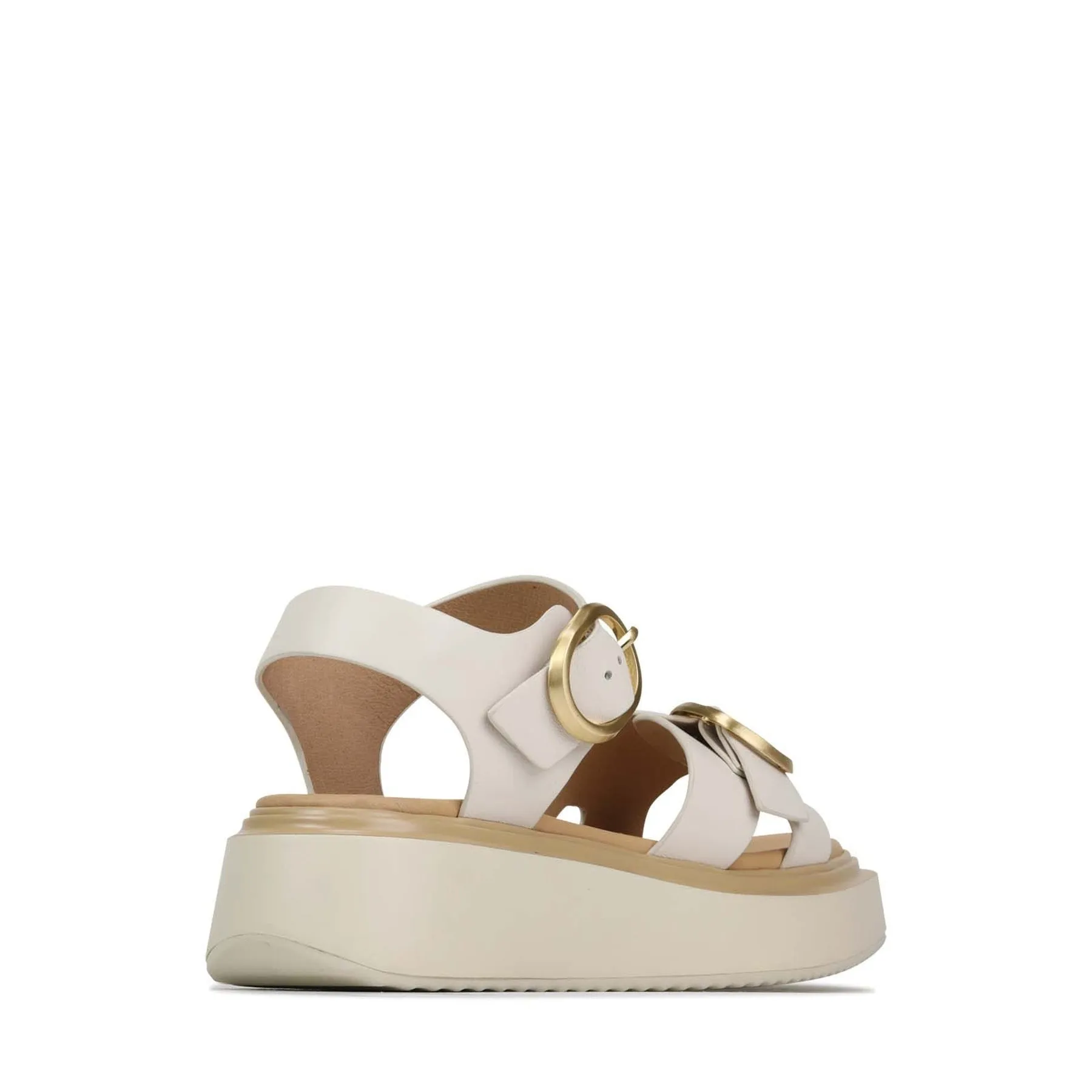 CARESE LEDER SANDALEN MIT KNÖCHELBAND