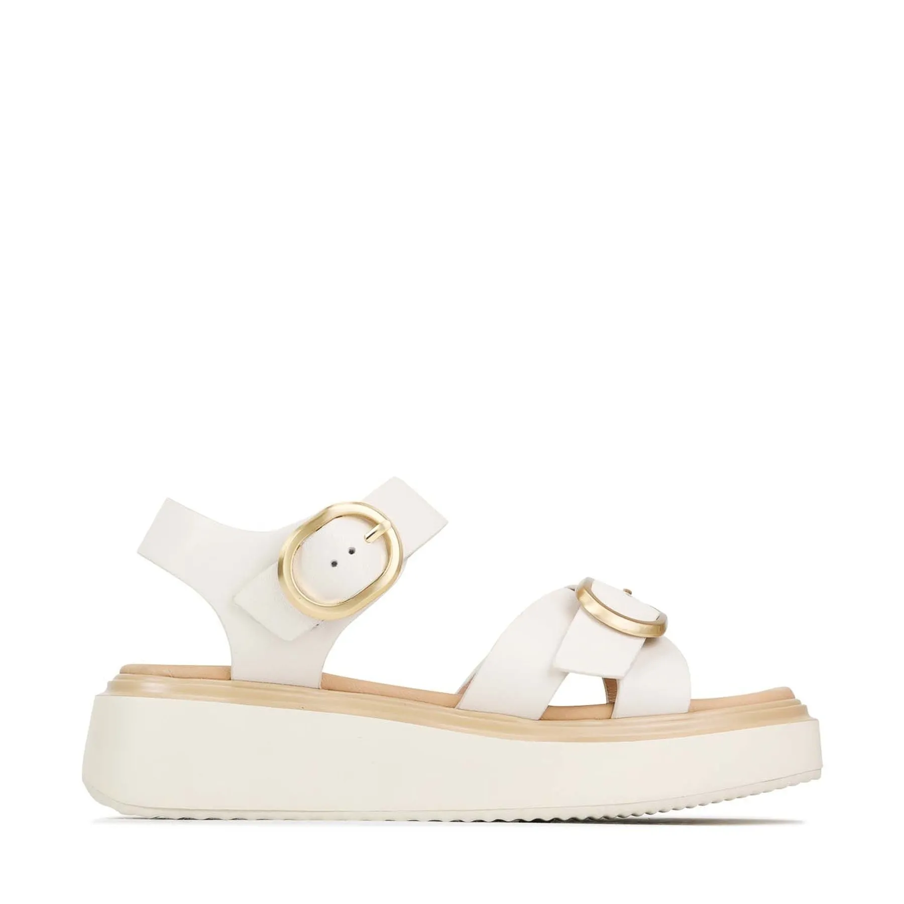 CARESE LEDER SANDALEN MIT KNÖCHELBAND