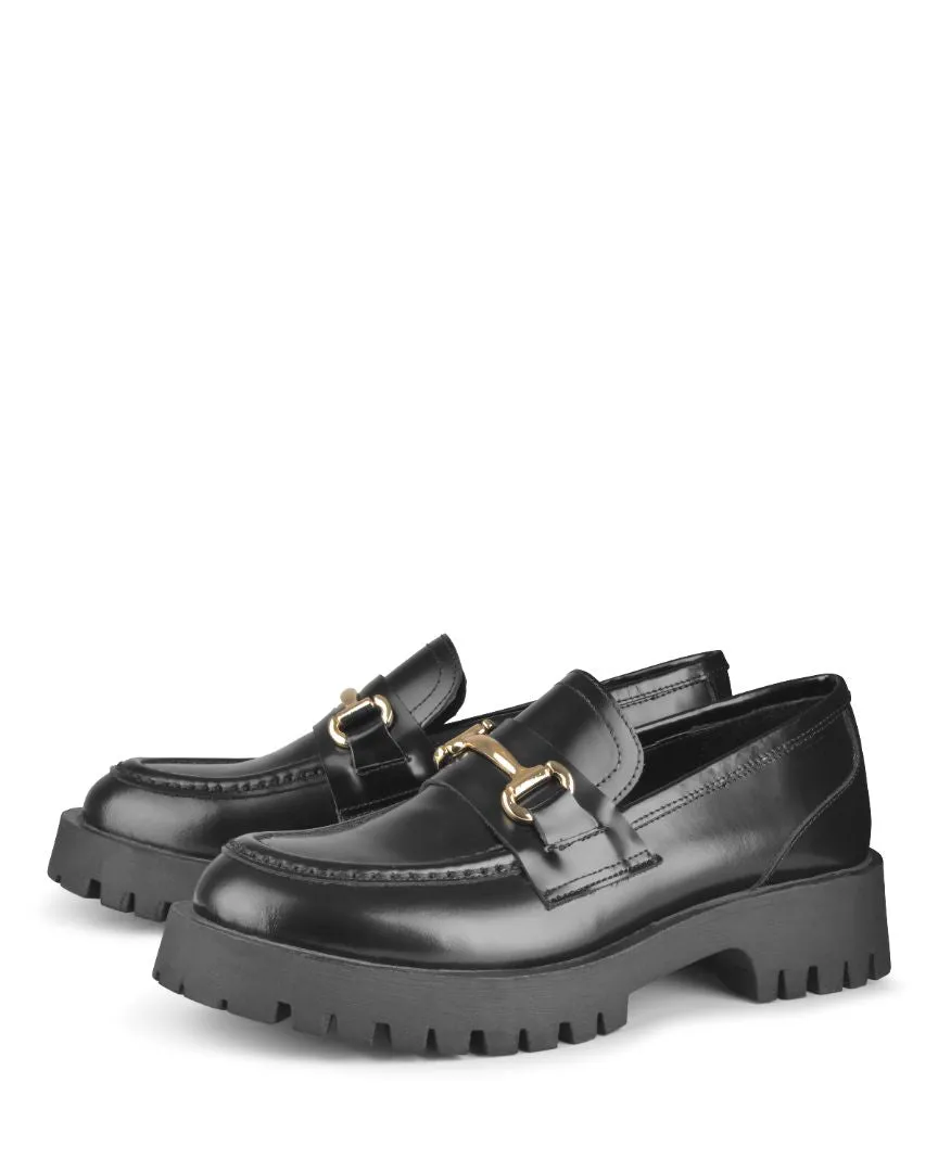 Claire Black Box Leder