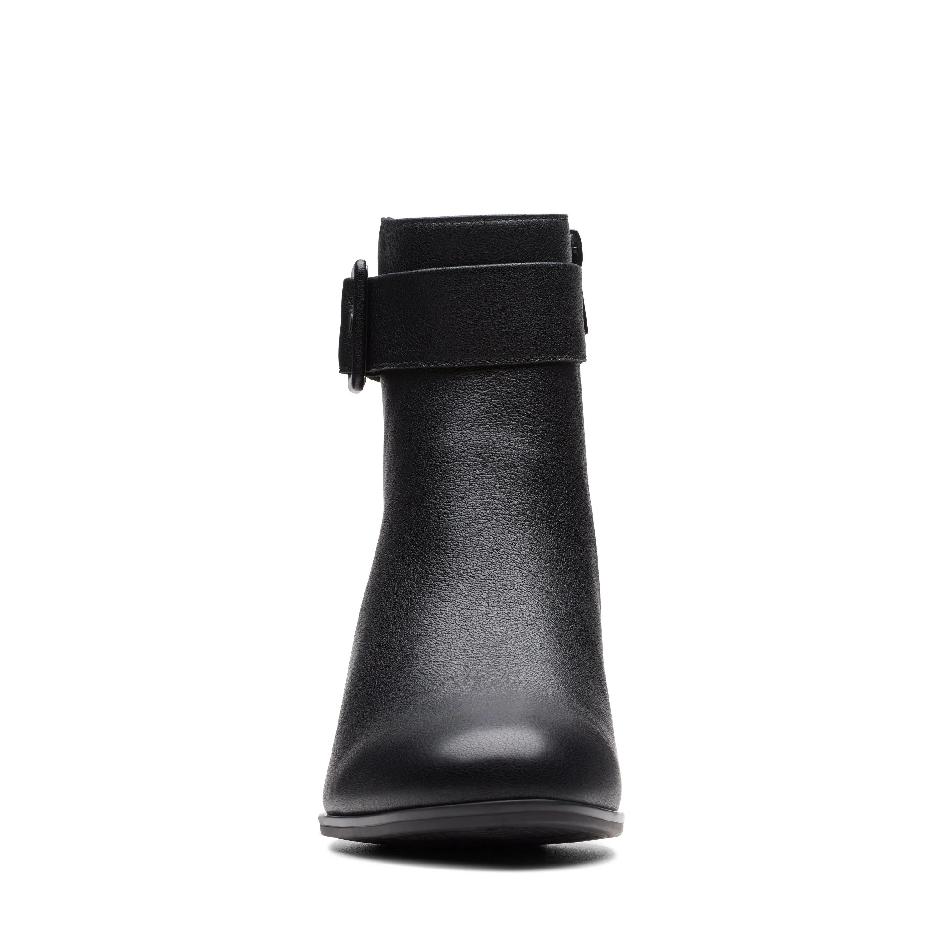 Clarks Loken Zip WP in schwarzem Leder