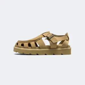 Clarks Schuhe Meare Schnalle - Ahorn Wildleder