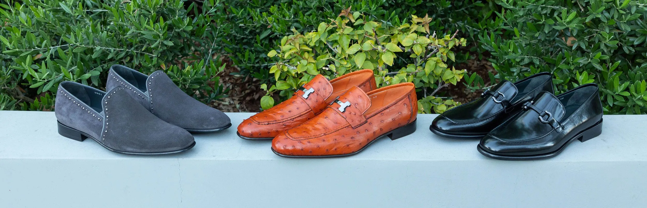 Corrente Straußen-Loafer Brandy