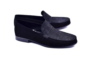 Corrente Wildleder-Loafer Schwarz