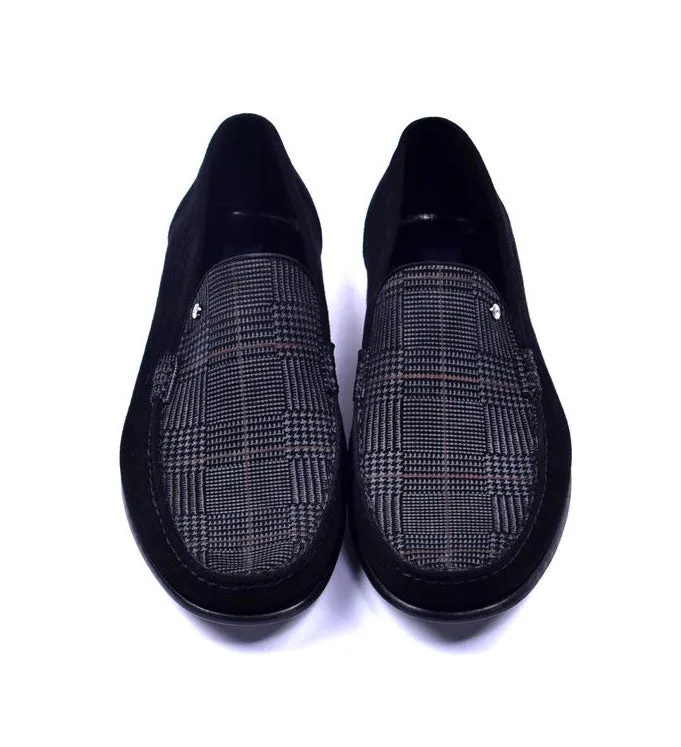 Corrente Wildleder-Loafer Schwarz