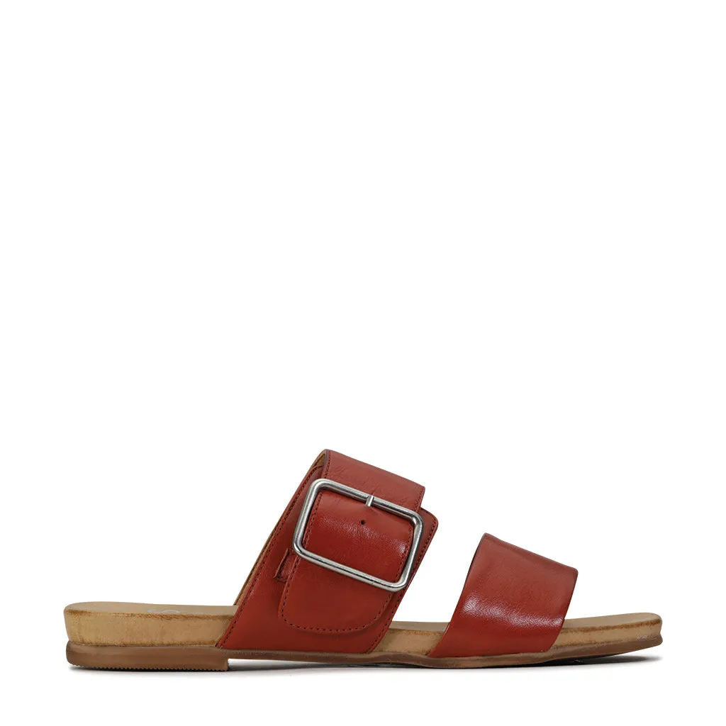 DALLAS LEDERRIEMEN SANDALE