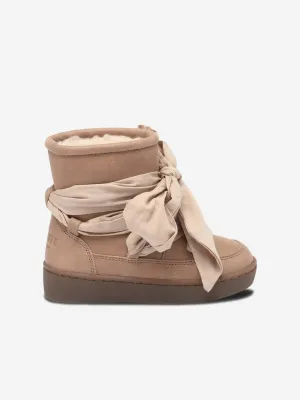 Donsje Mädchen Ganza Stiefel in Braun