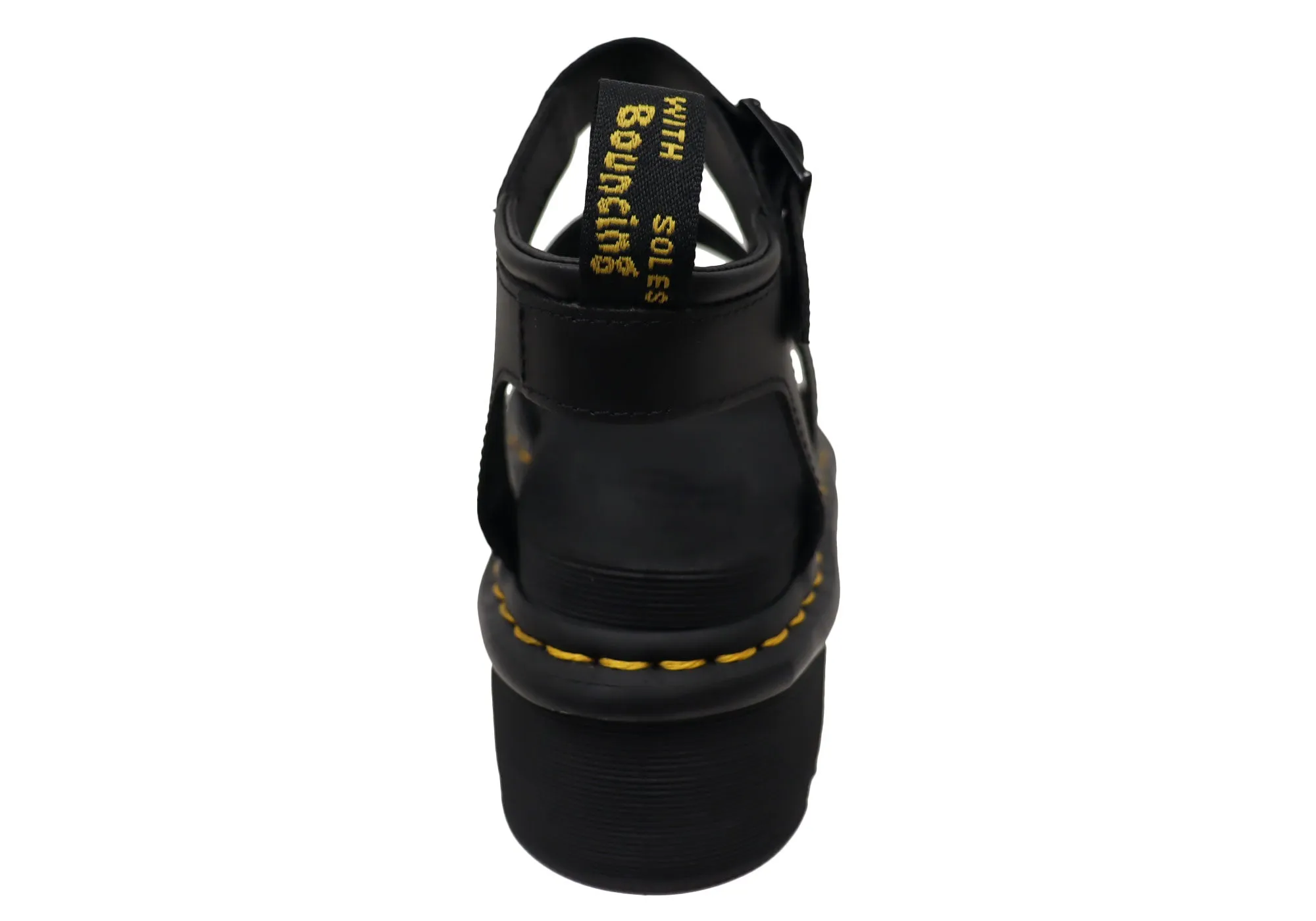 Dr. Martens Damen Blaire Quad Hydro Leder Plateau-Sandalen Dr. Martens Schuhe
