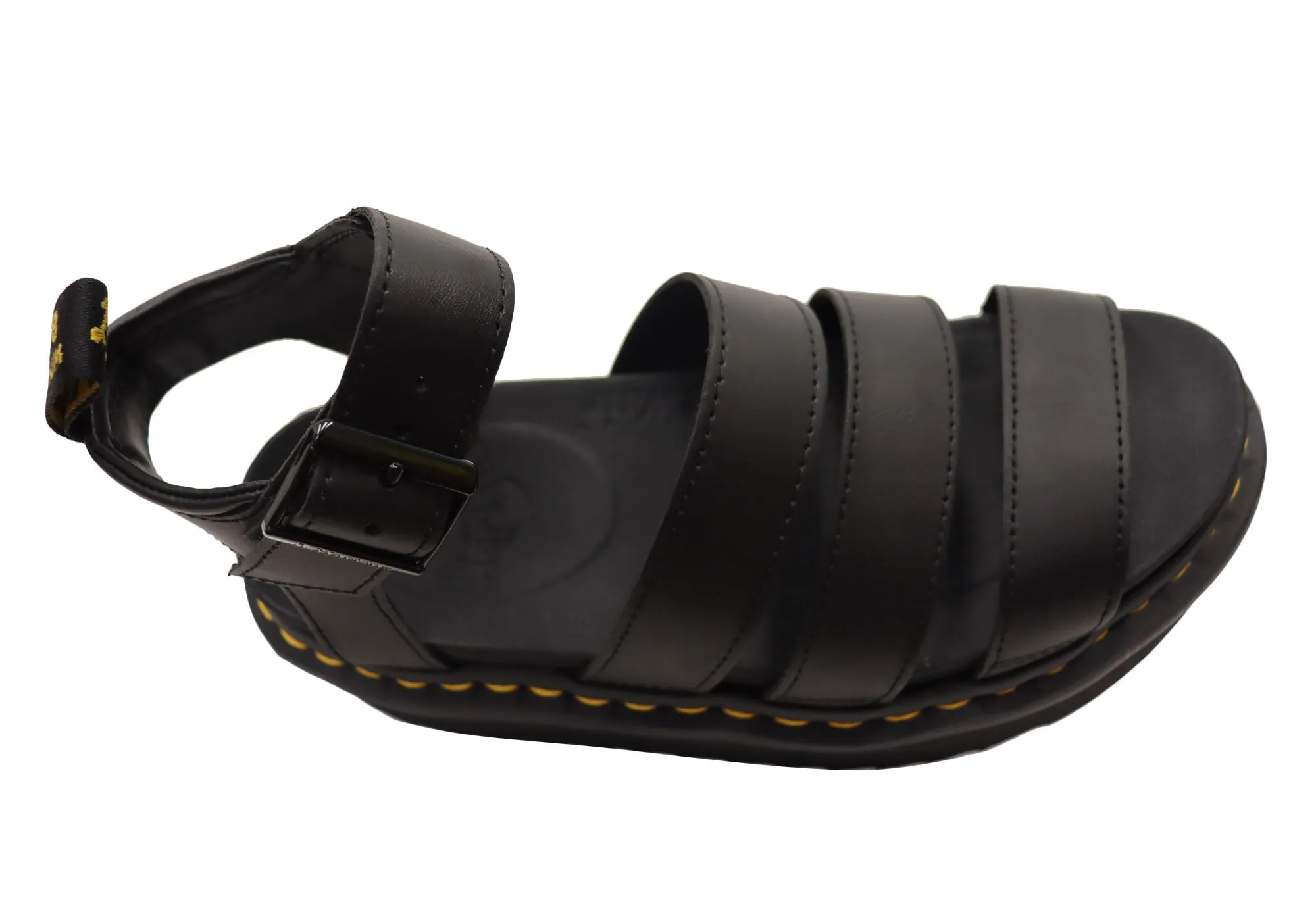 Dr. Martens Damen Blaire Quad Hydro Leder Plateau-Sandalen Dr. Martens Schuhe