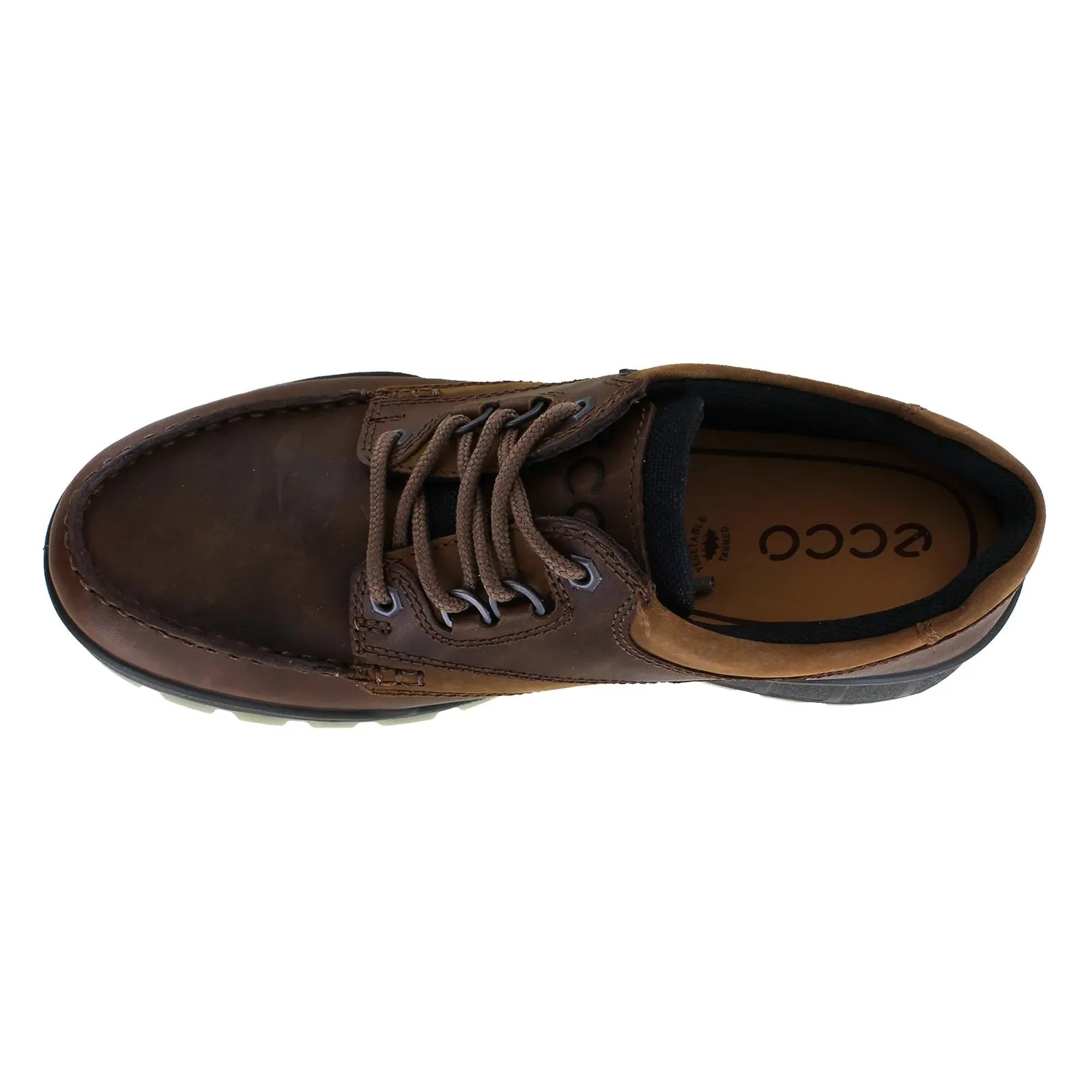 Ecco Track 25 Low GTX wasserdichte Herrenschuhe aus Vollnarbenleder Ecco Schuhe
