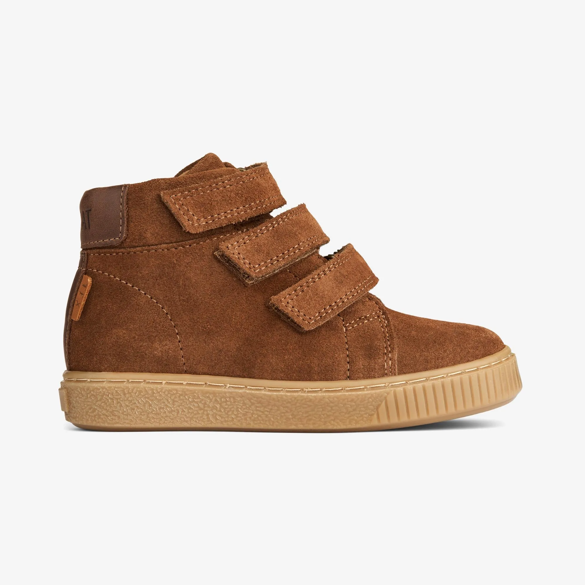 Gerd Tex Klettverschluss-Stiefelette - cognac