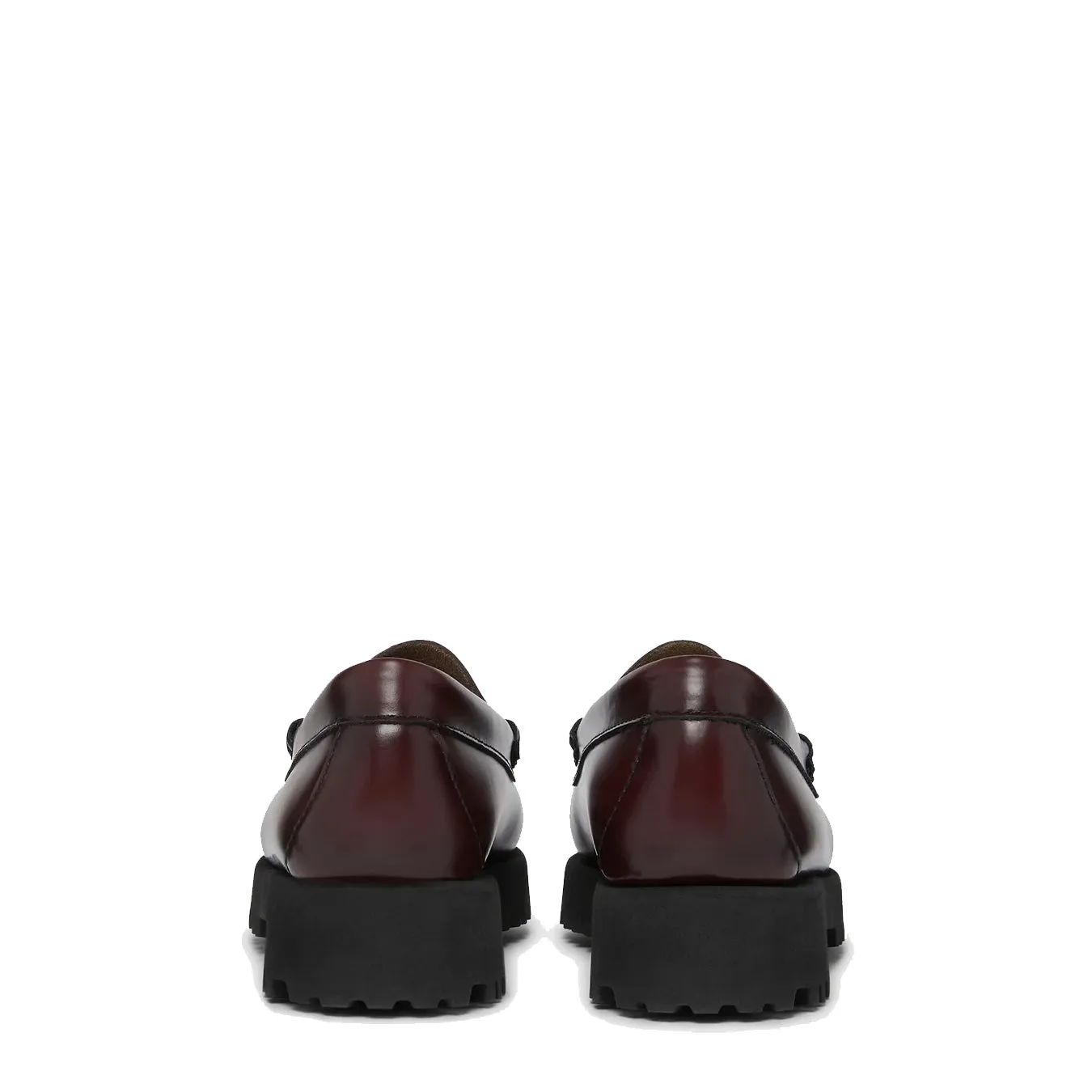 G.H.Bass Damen Weejuns 90er Jahre Penny Loafers Weinrot Leder G.H.Bass Schuhe
