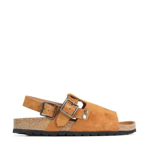 GIANN CROSSOVER RIEMCHENSANDALEN AUS LEDER