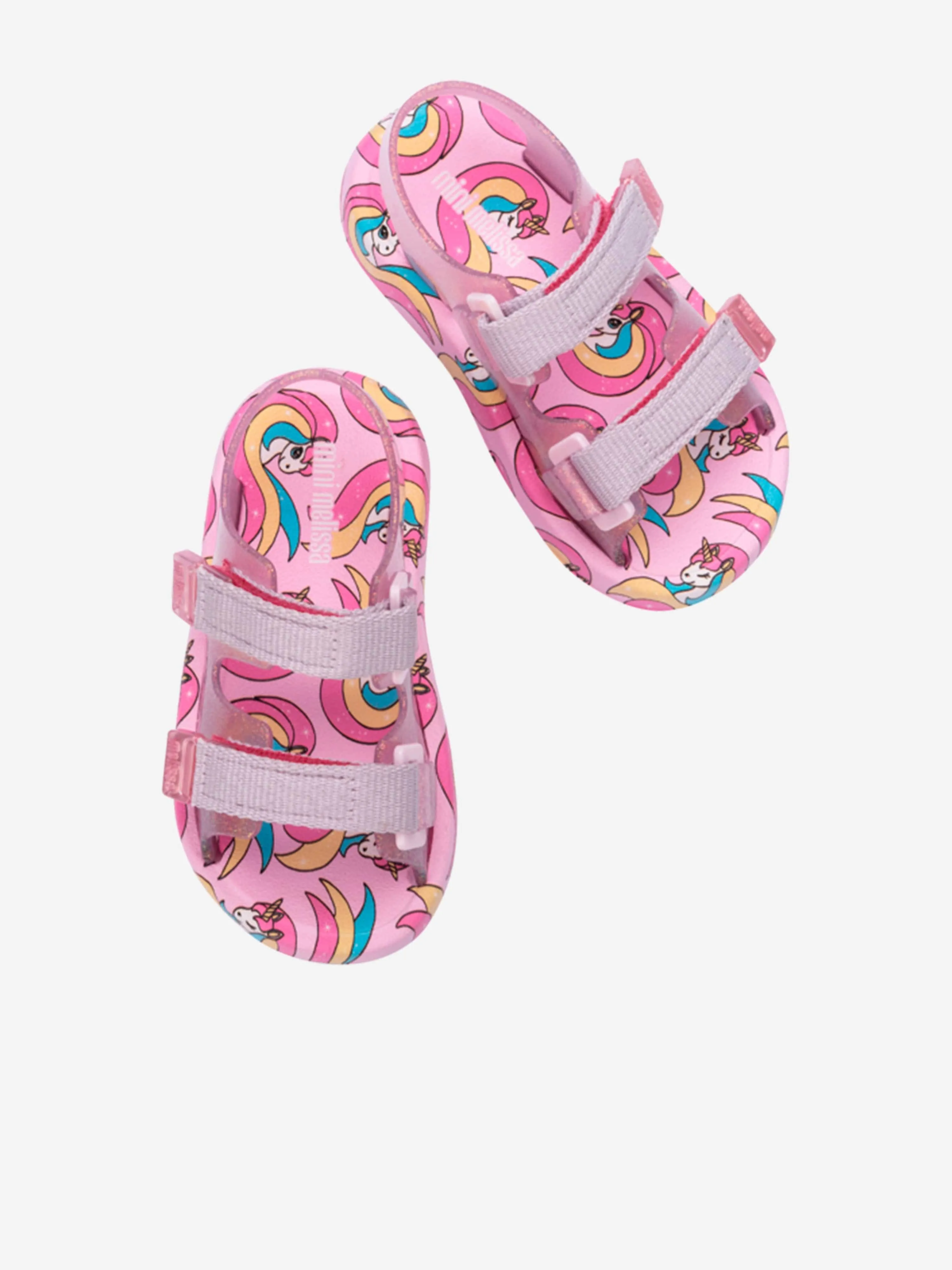 Mädchen Mix Einhorn Sandalen in Rosa