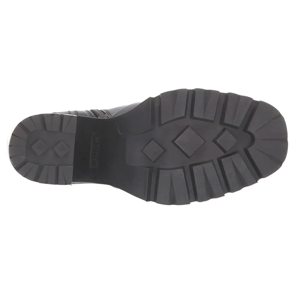 Harley Davidson Adina Vollnarbenleder Blockabsatz Damen-Reitstiefel