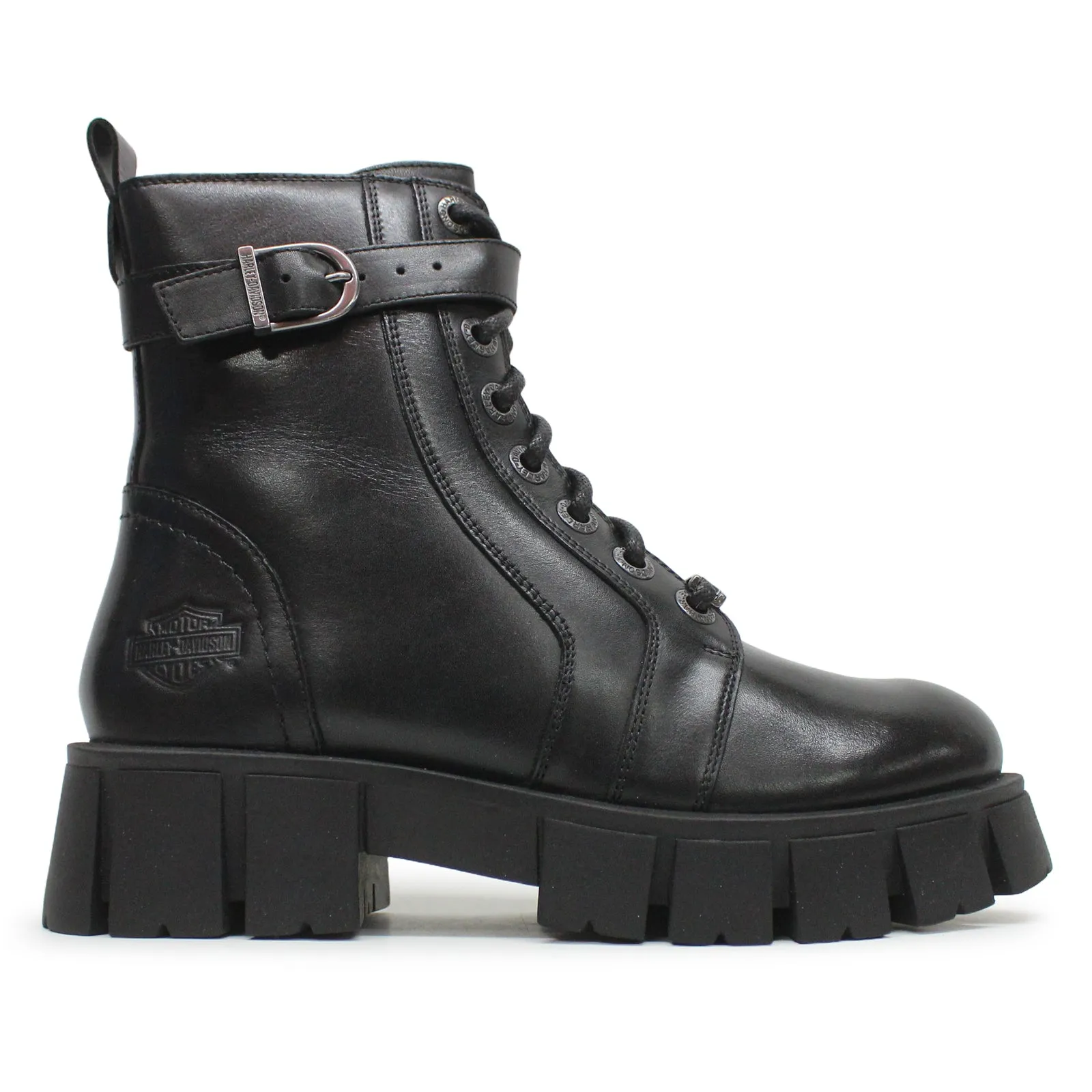 Harley Davidson UPLIFT BKLE Stiefeletten aus Vollrindleder für Damen