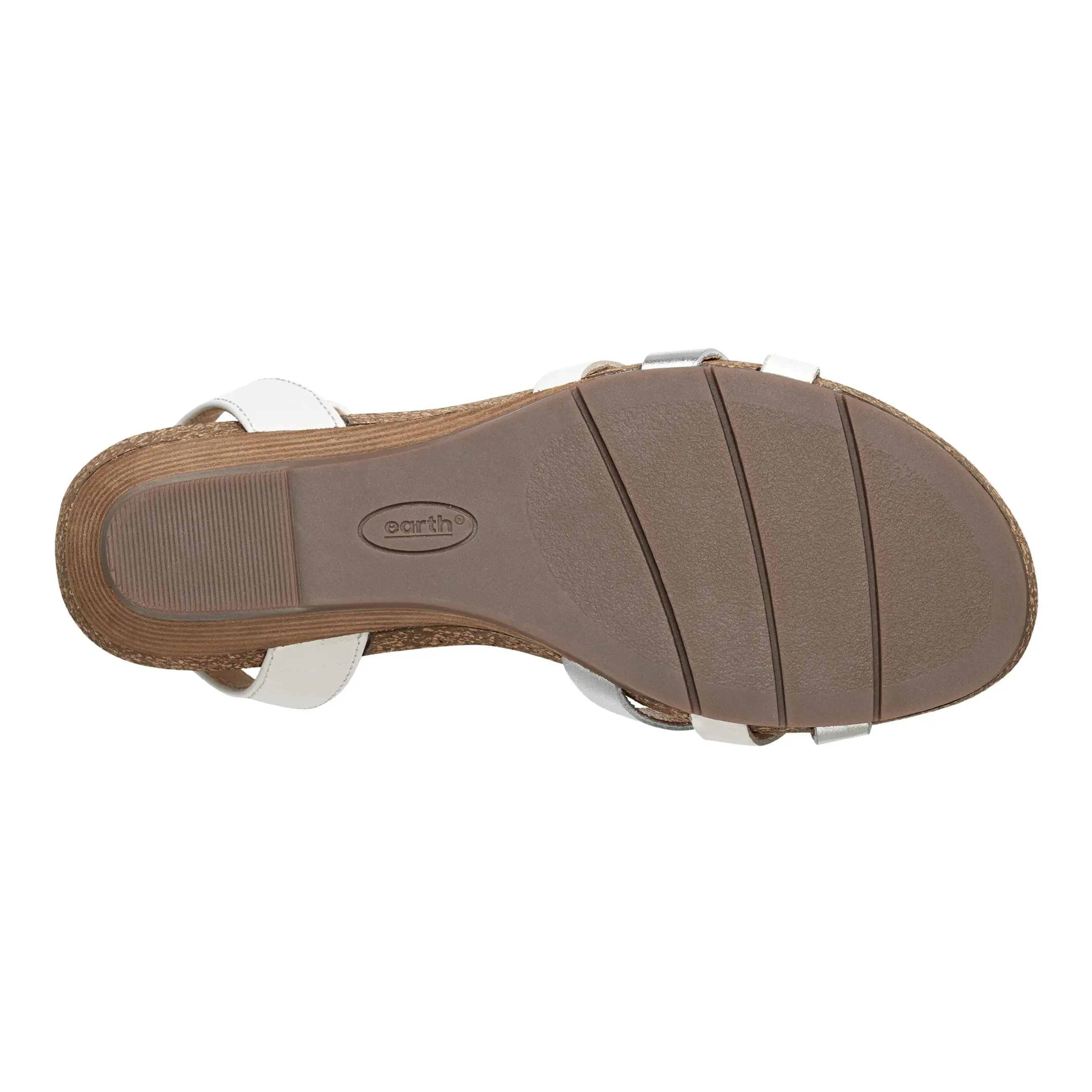 Herly Gewebte Riemchen-Sandalen mit Plateausohle