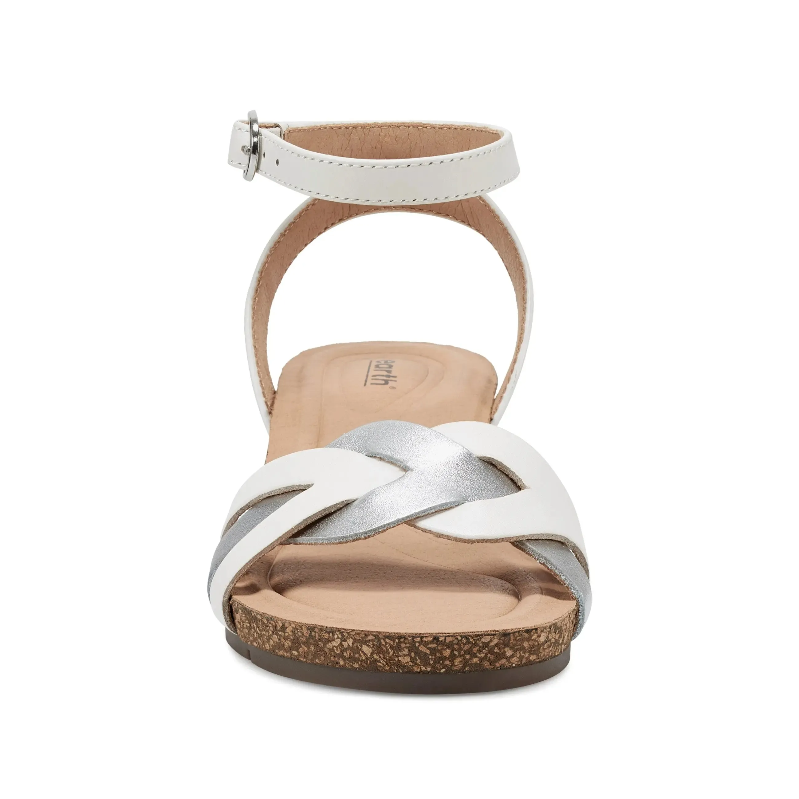 Herly Gewebte Riemchen-Sandalen mit Plateausohle