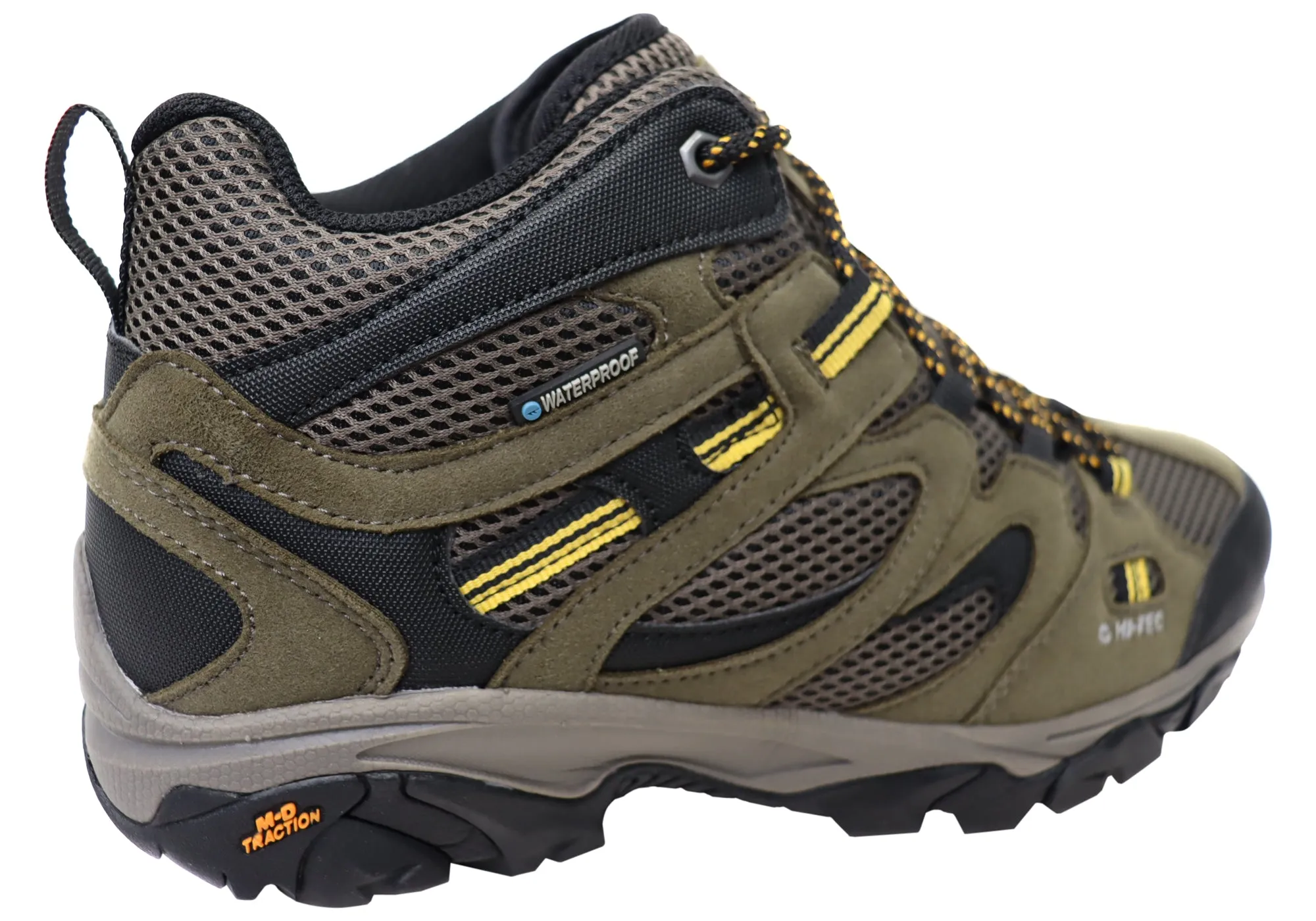 Hi Tec Herren Ravus Vent Lite Mid wasserdichte bequeme Wanderstiefel Hi Tec Schuhe