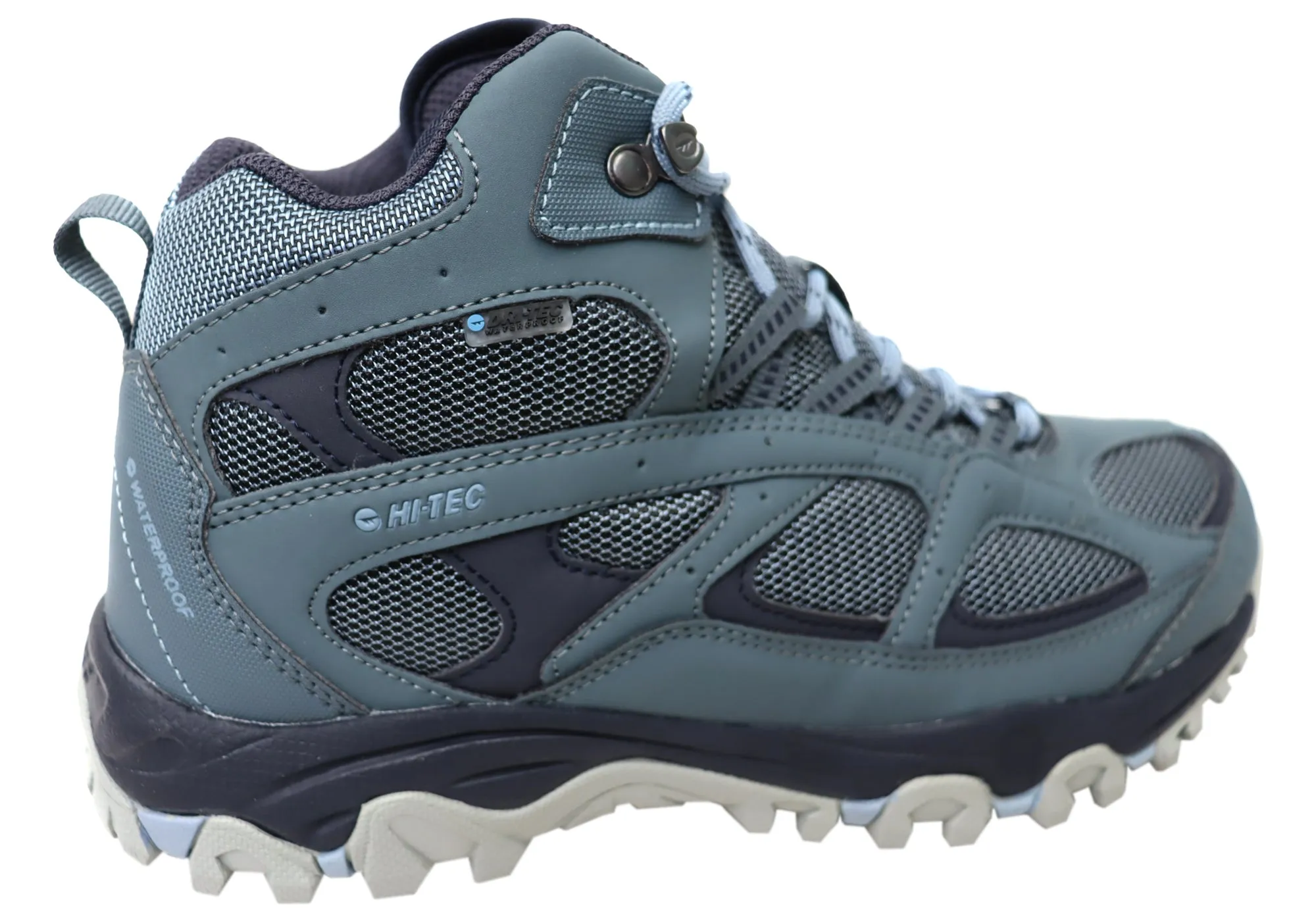 Hi Tec Damen Lima Sport II Mid wasserdichte bequeme Wanderstiefel Hi Tec Schuhe