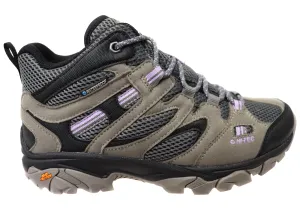 Hi Tec Damen Ravus Vent Lite Mid wasserdichte bequeme Wanderstiefel Hi Tec Schuhe