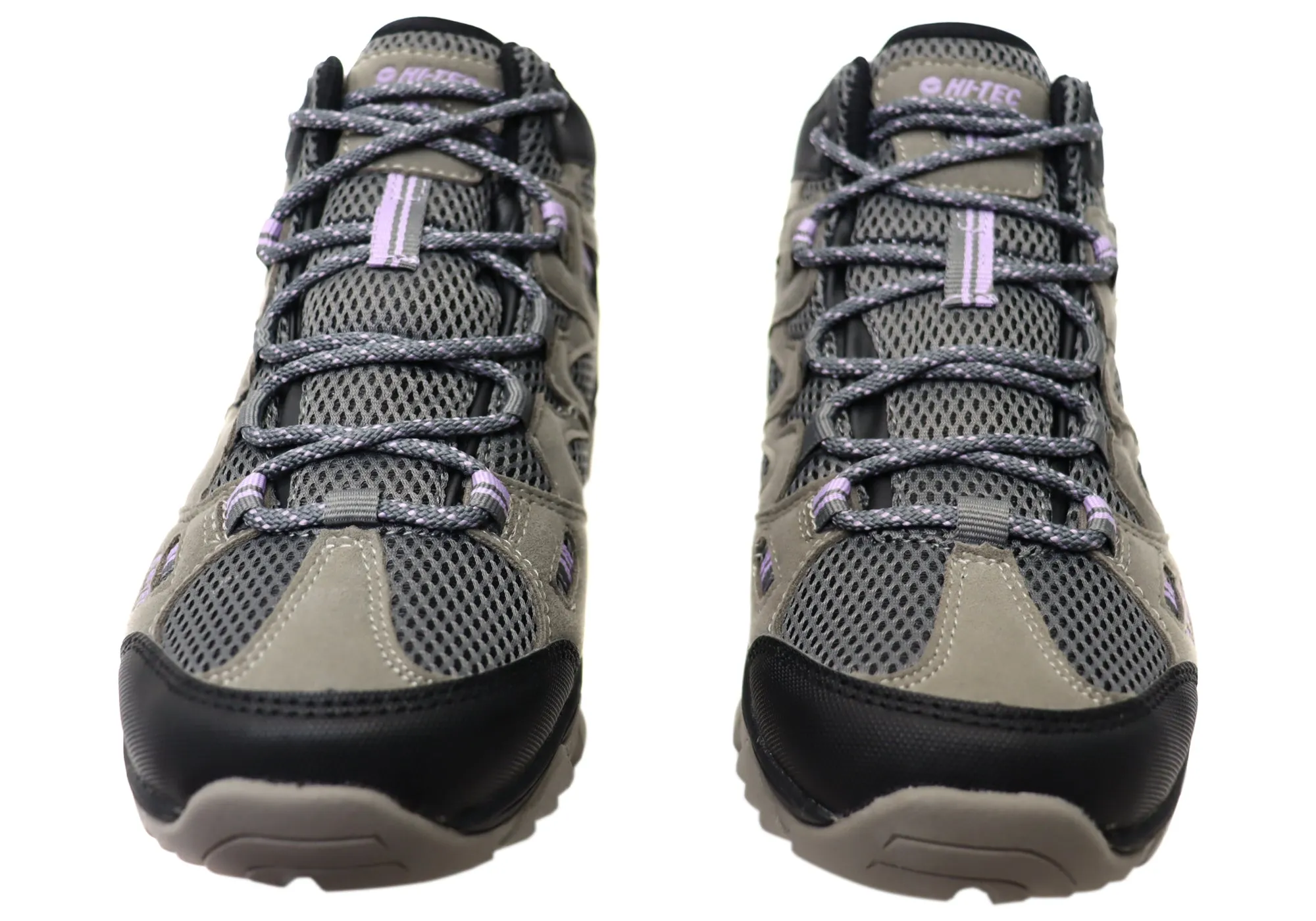 Hi Tec Damen Ravus Vent Lite Mid wasserdichte bequeme Wanderstiefel Hi Tec Schuhe