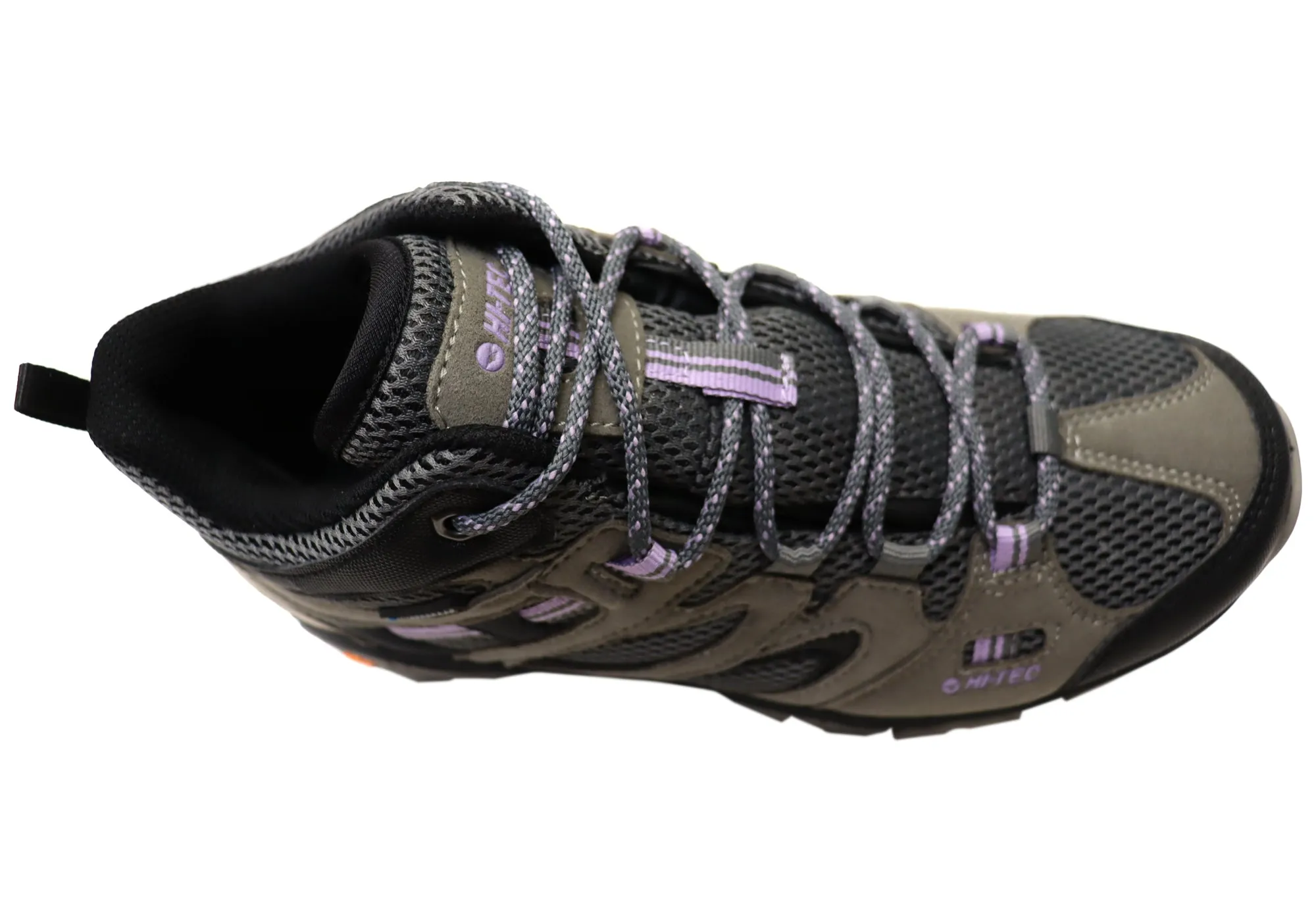 Hi Tec Damen Ravus Vent Lite Mid wasserdichte bequeme Wanderstiefel Hi Tec Schuhe