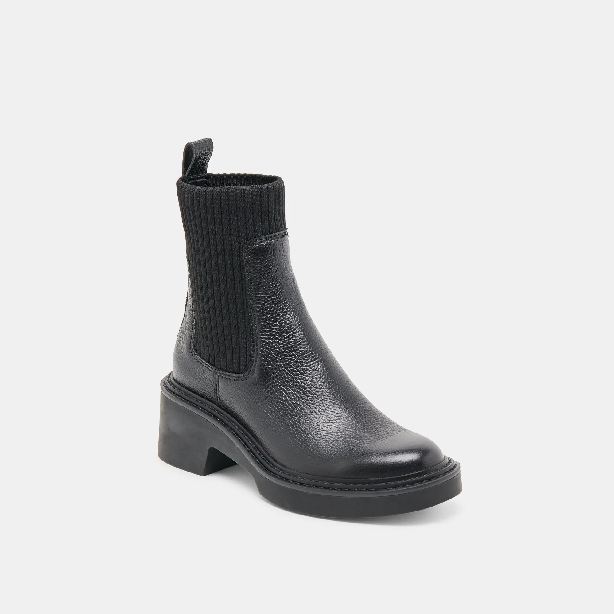 HILORA H2O STIEFEL AUS SCHWARZEM LEDER