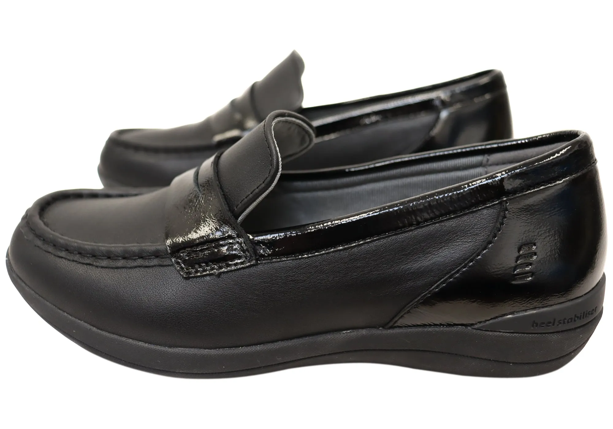 Homyped Glee Penny Loafer Damen Lederschuhe Bequeme Unterstützende Schuhe Homyped Schuhe
