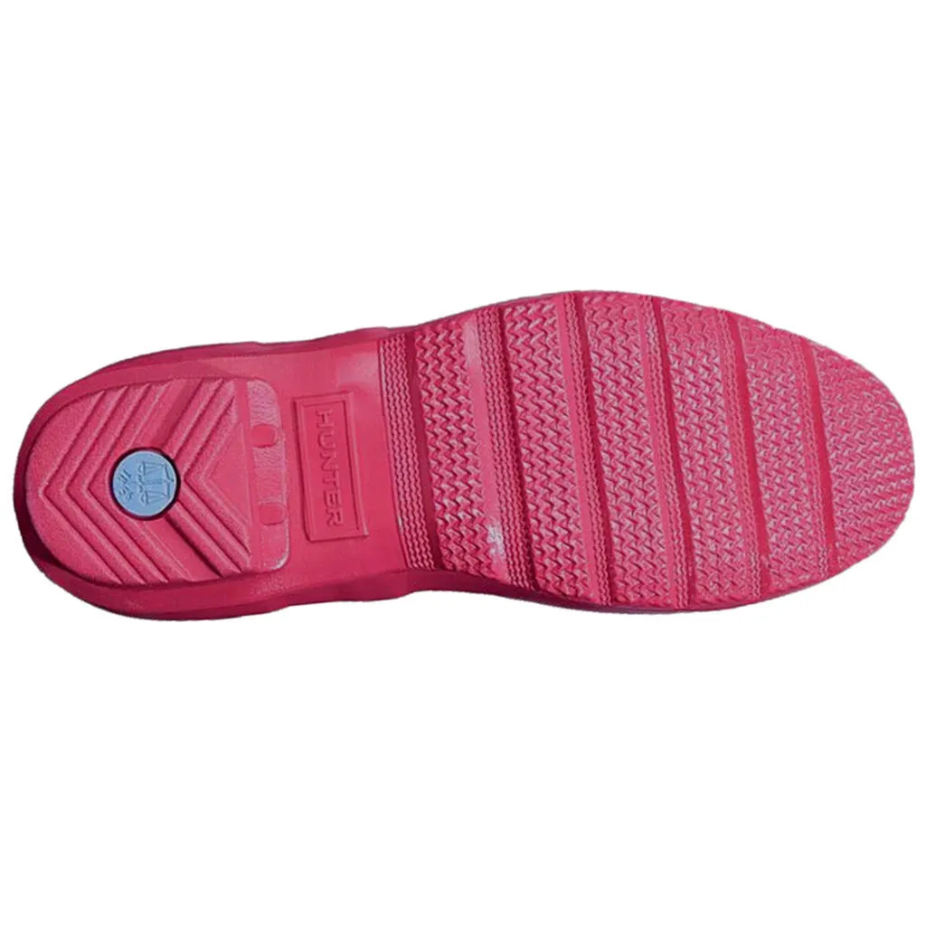 Hunter Original Glanzgummi Damen Kurzstiefel zum Reinschlüpfen
