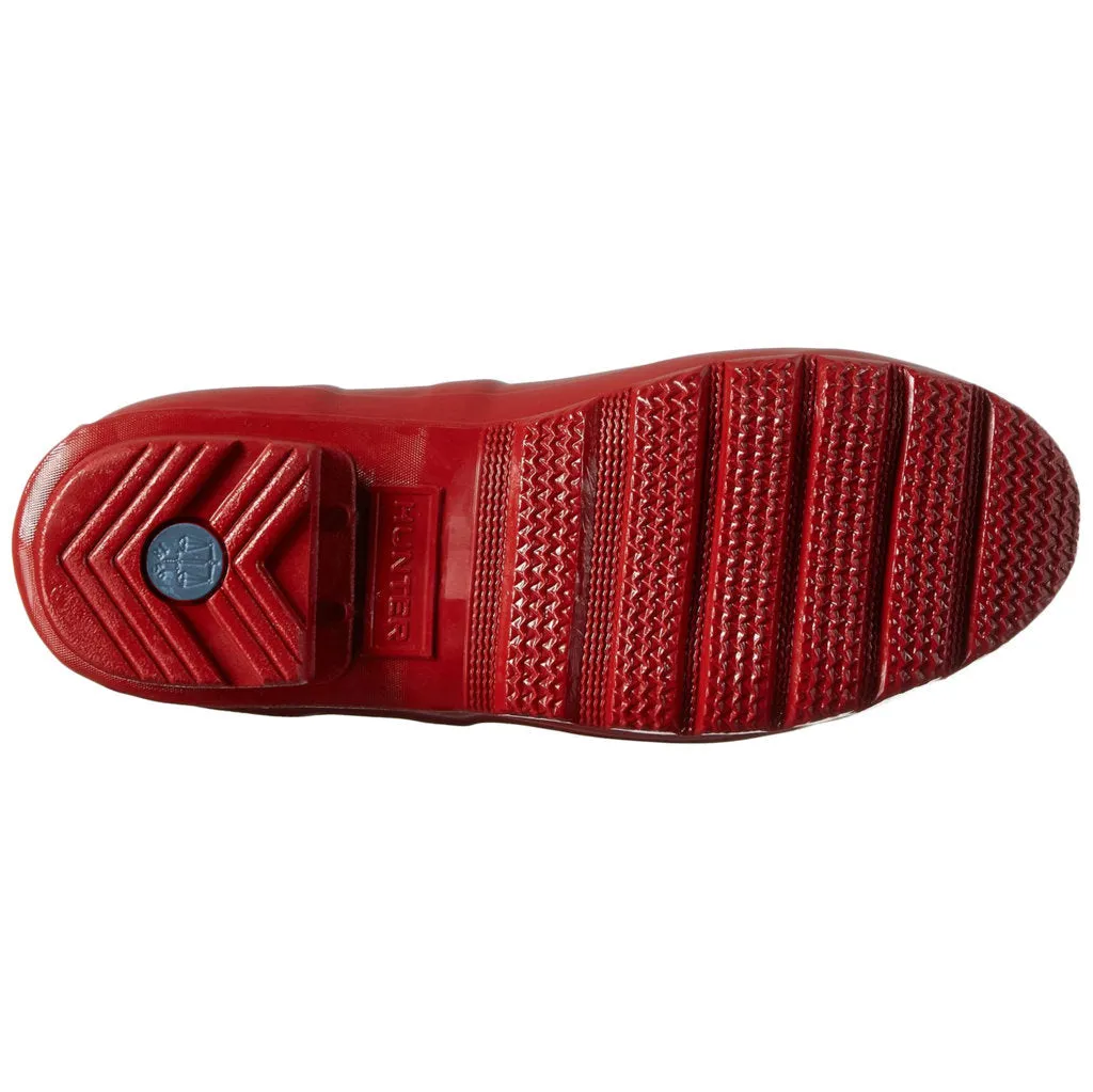 Hunter Original Glanzgummi Damen Kurzstiefel zum Reinschlüpfen