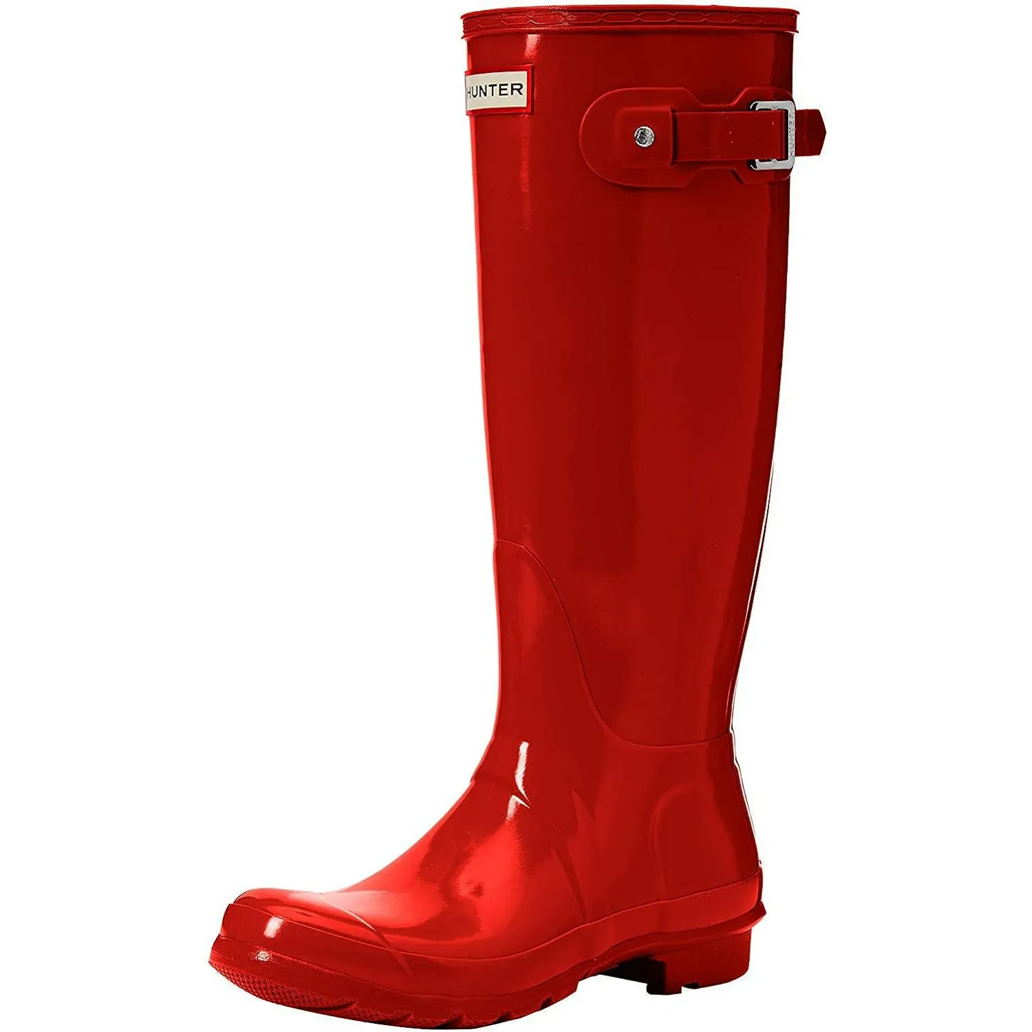 Hunter Original Glanz-Gummi Damen Hohe Stiefel Gummistiefel