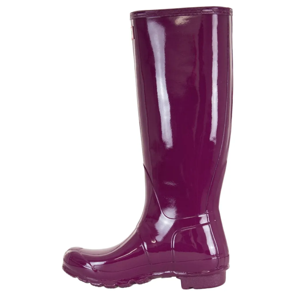 Hunter Original Glanz-Gummi Damen Hohe Stiefel Gummistiefel