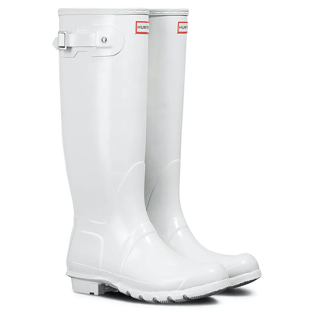 Hunter Original Glanz-Gummi Damen Hohe Stiefel Gummistiefel