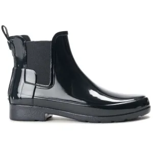 Hunter Original Hochglanz-Gummistiefel Chelsea Boots für Damen