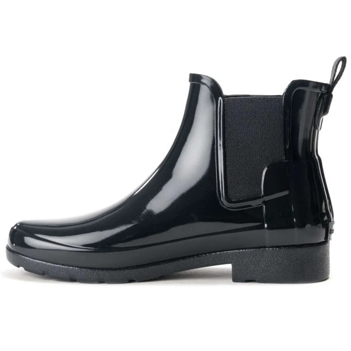 Hunter Original Hochglanz-Gummistiefel Chelsea Boots für Damen