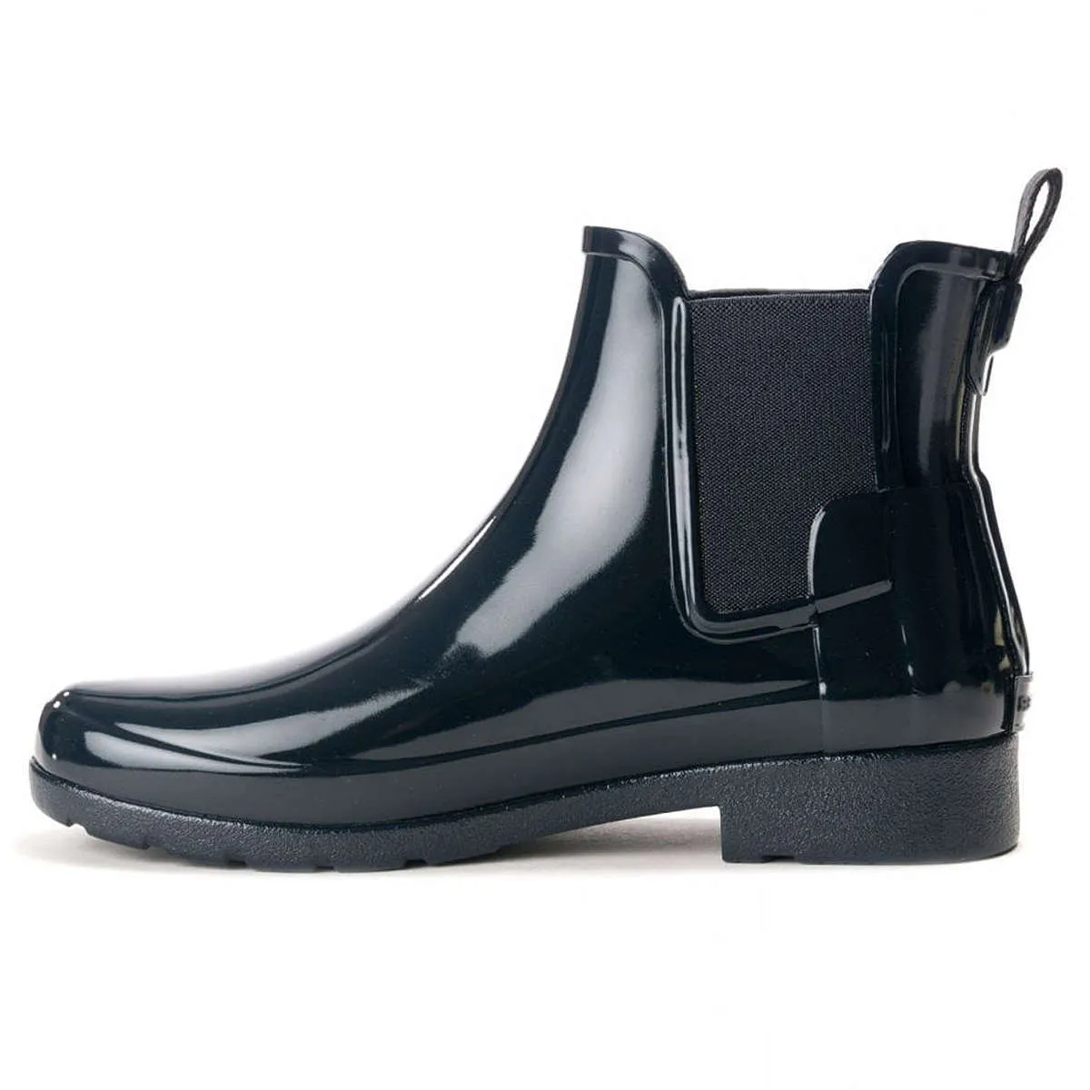 Hunter Original Hochglanz-Gummistiefel Chelsea Boots für Damen