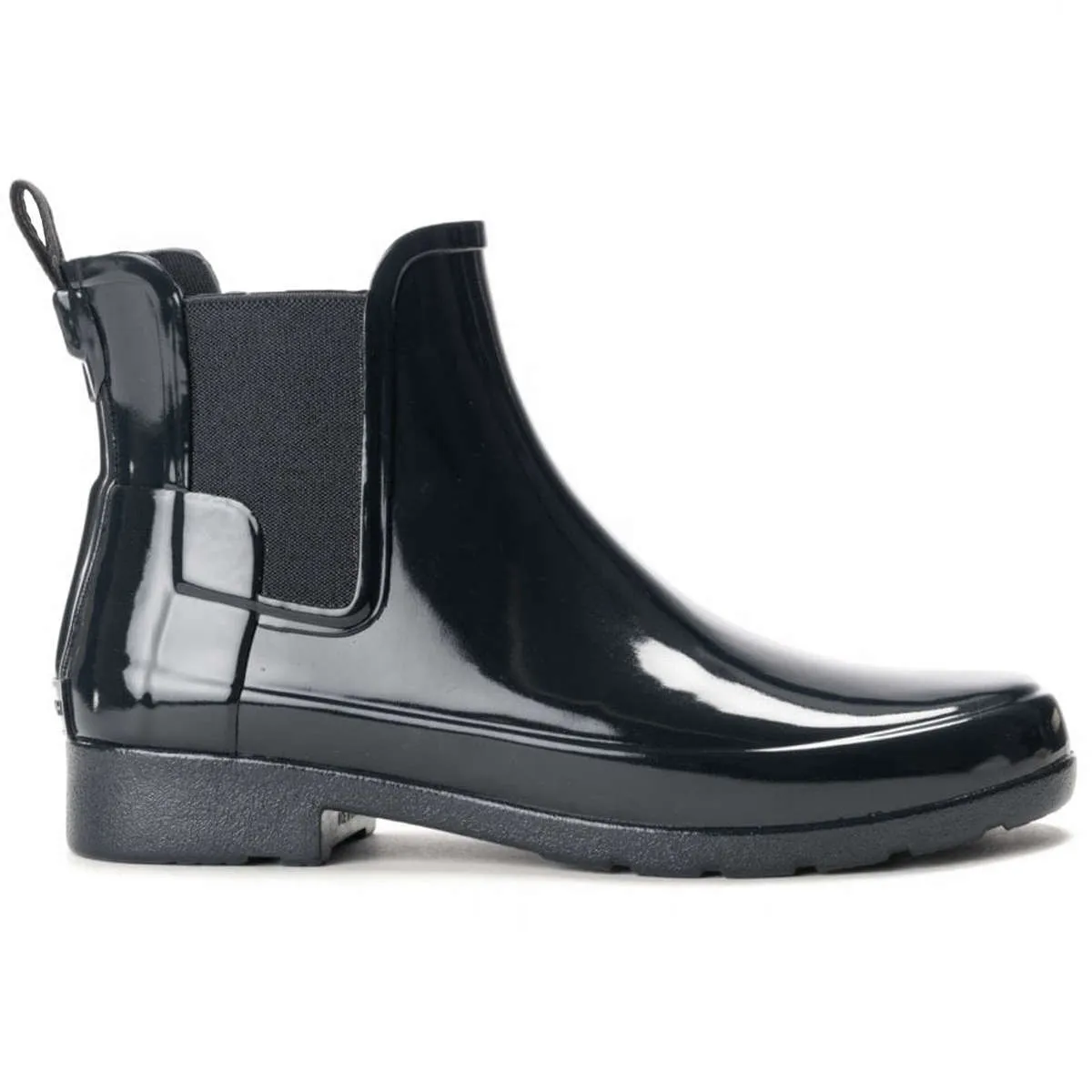 Hunter Original Hochglanz-Gummistiefel Chelsea Boots für Damen