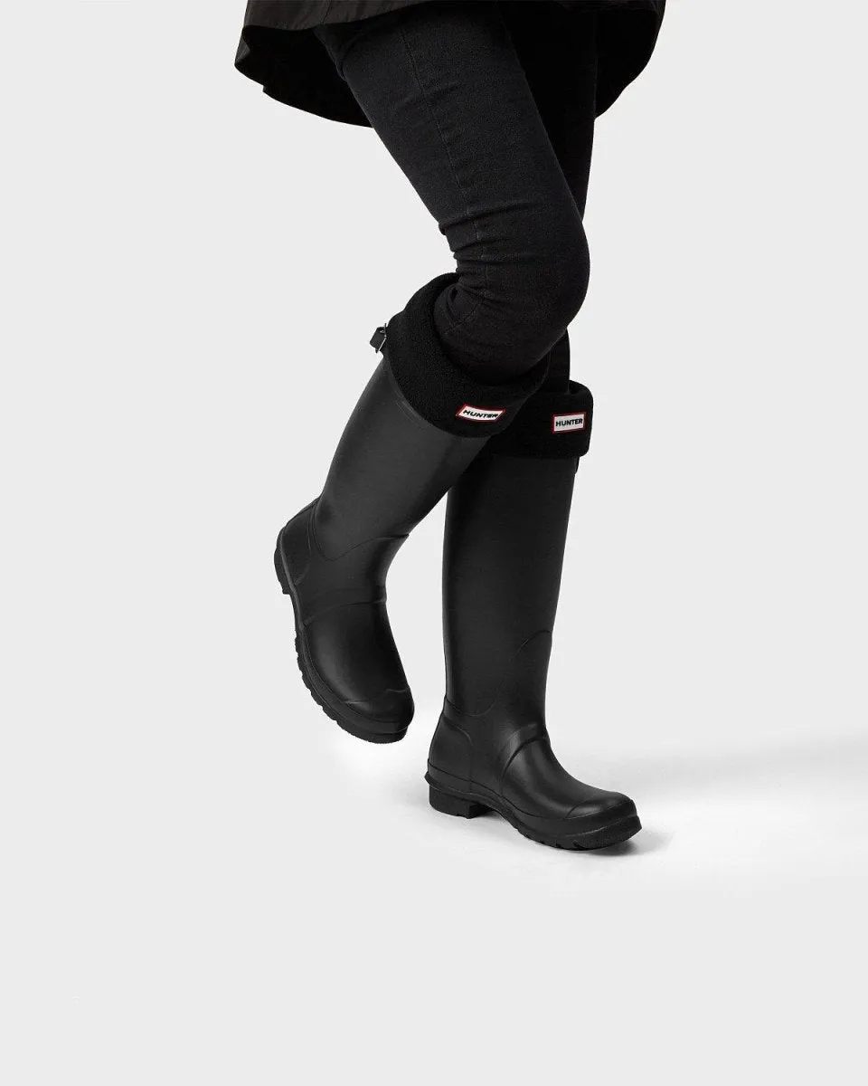 Hunter Original Hohe Regenstiefel für Damen Schwarz
