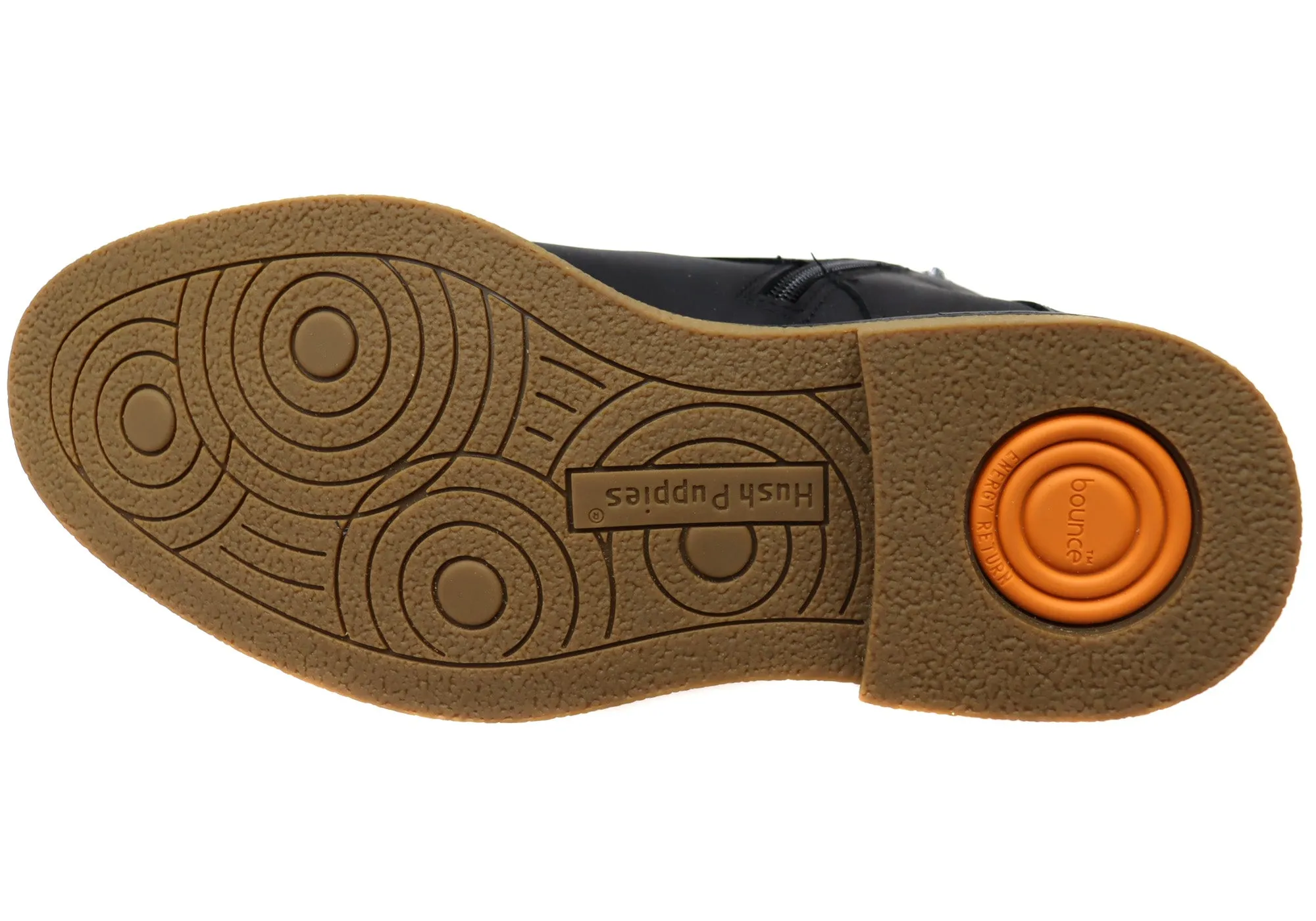 Hush Puppies Montreal Herren Lederstiefel mit Schnürung in weiter Weite Hush Puppies Schuhe