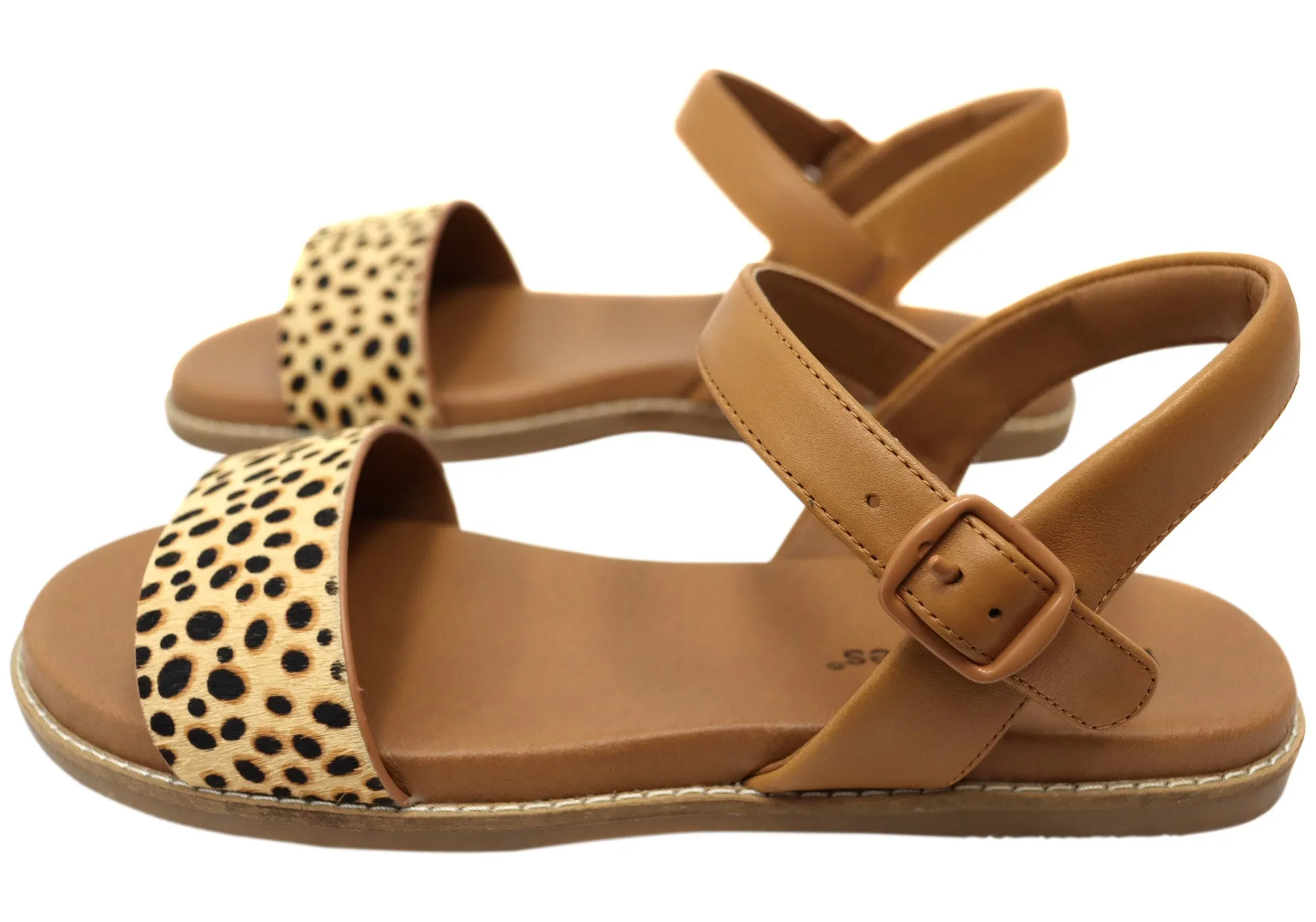 Hush Puppies Promise Damen Bequeme Ledersandalen Hush Puppies Schuhe