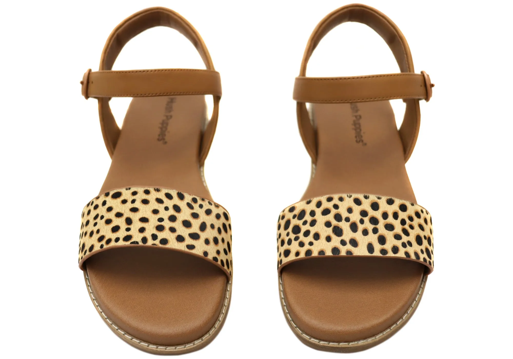 Hush Puppies Promise Damen Bequeme Ledersandalen Hush Puppies Schuhe