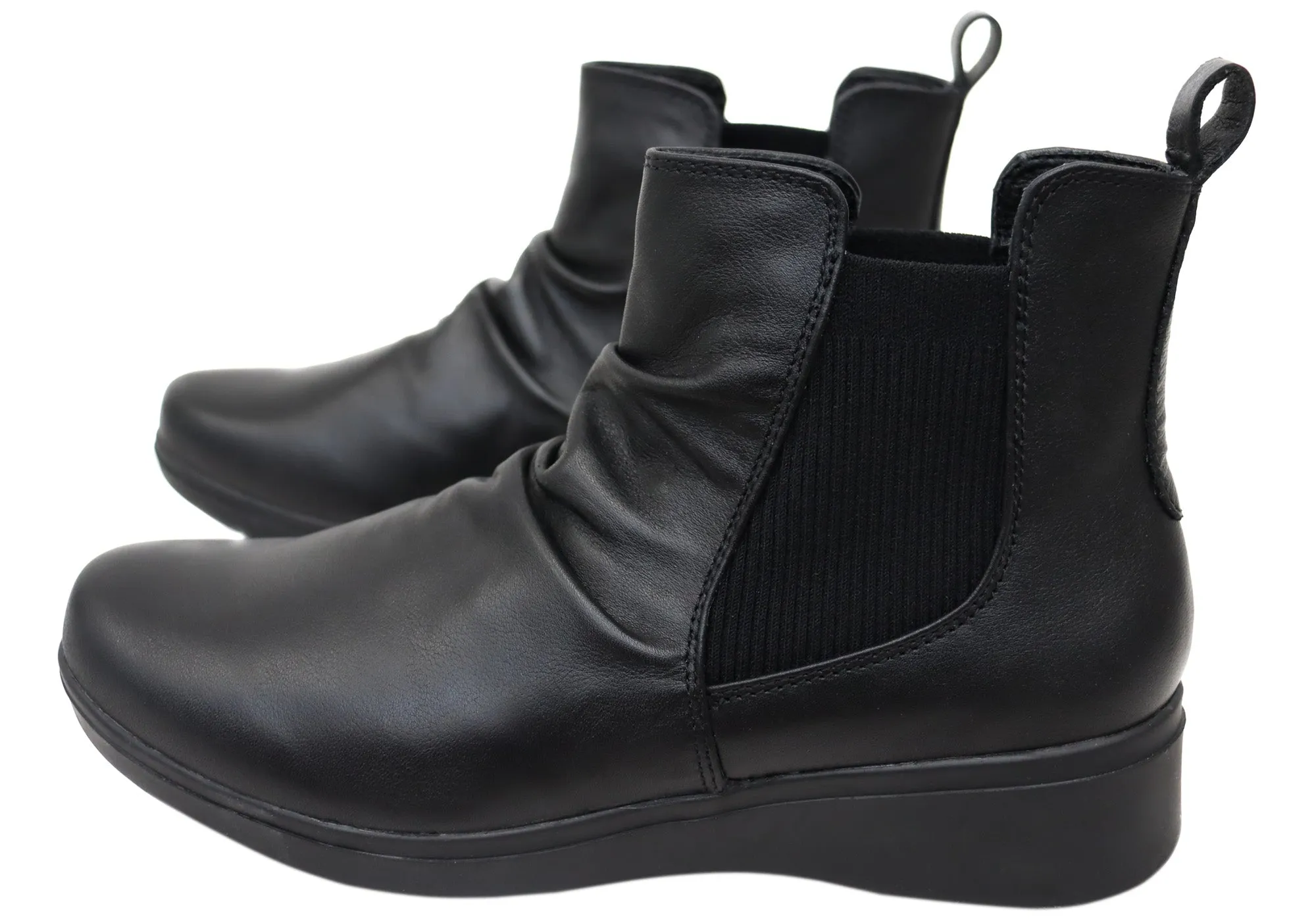 Hush Puppies The Boot Damen Bequeme Leder Knöchelstiefel Hush Puppies Schuhe