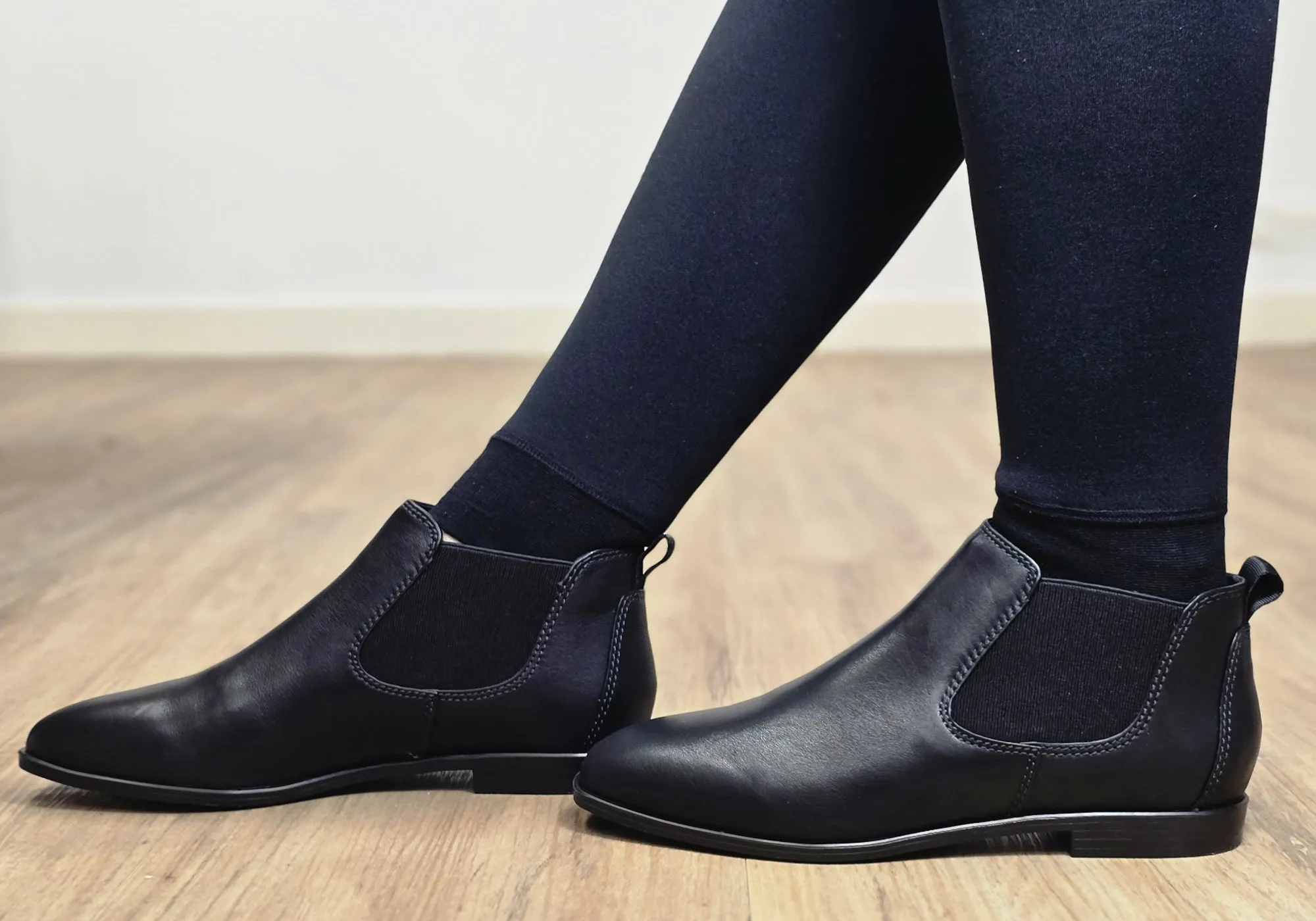 Hush Puppies Zeda Damen Leder Bequeme Knöchelstiefel Hush Puppies Schuhe